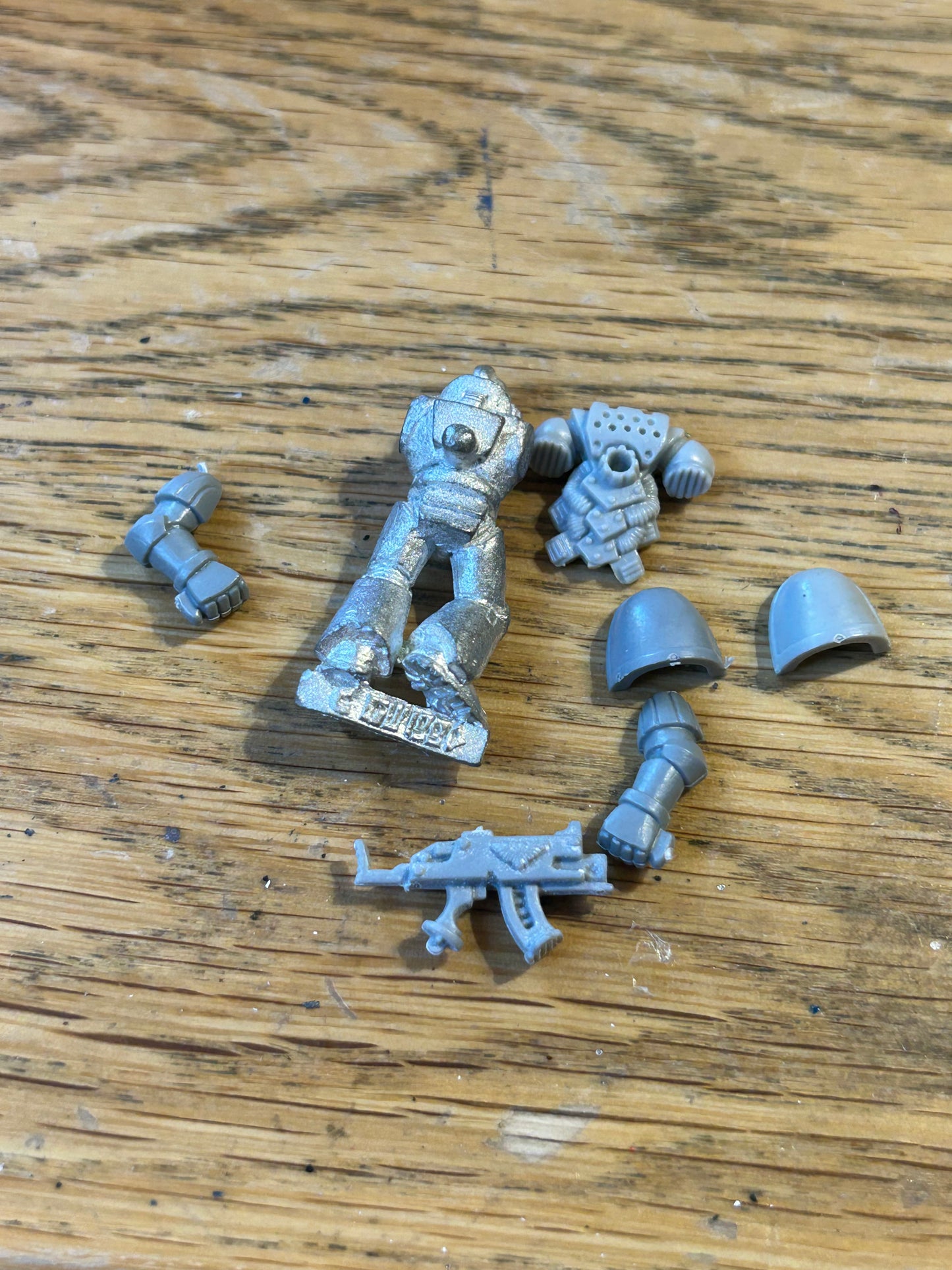 Classic Space Marine - tactical marine Warhammer 40K Metal