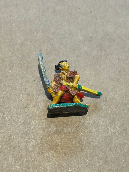 Citadel miniatures preslotta warhammer fantasy C05 oriental heroes samurai with two swords