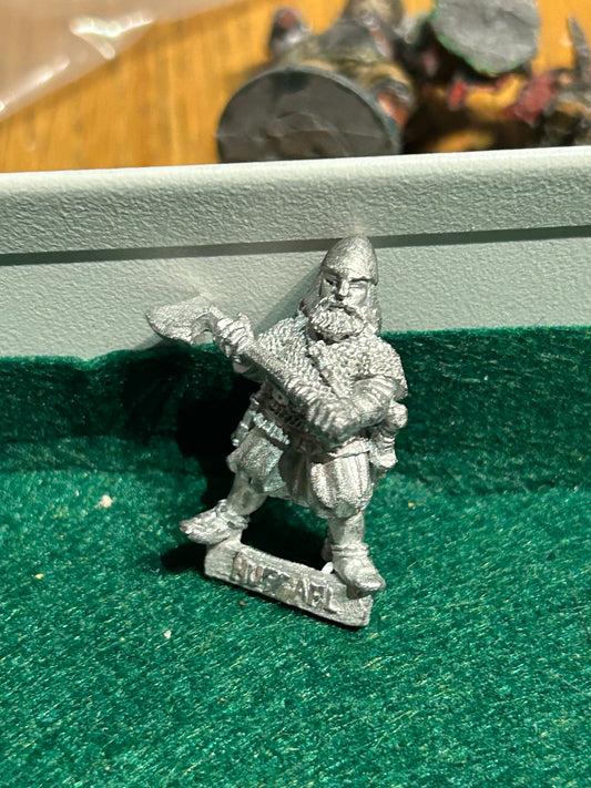GW Citadel F4/F8 Fighter Vikings Gottri Warhammer Viking Figure Axe Norse 1987