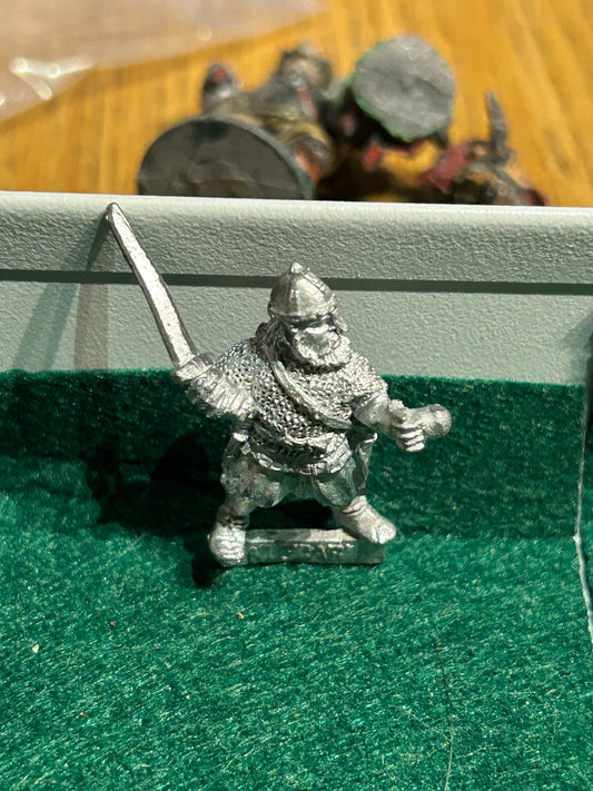 F8 Viking Men At Arms Metal OOP 1985 Warhammer fantasy  Imgmar Huscarl Fighter