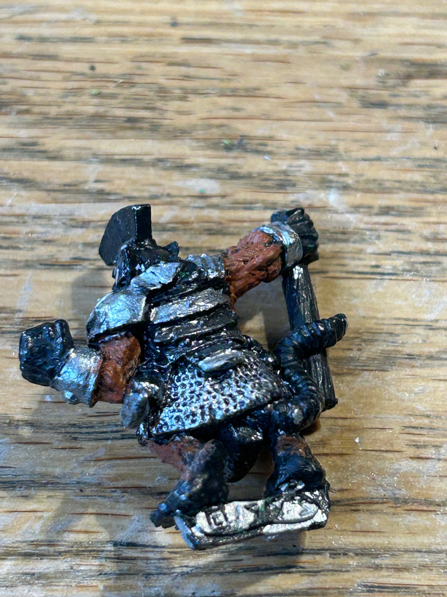Warhammer Fantasy old world skaven stormvermin champion metal (missing the halberd)