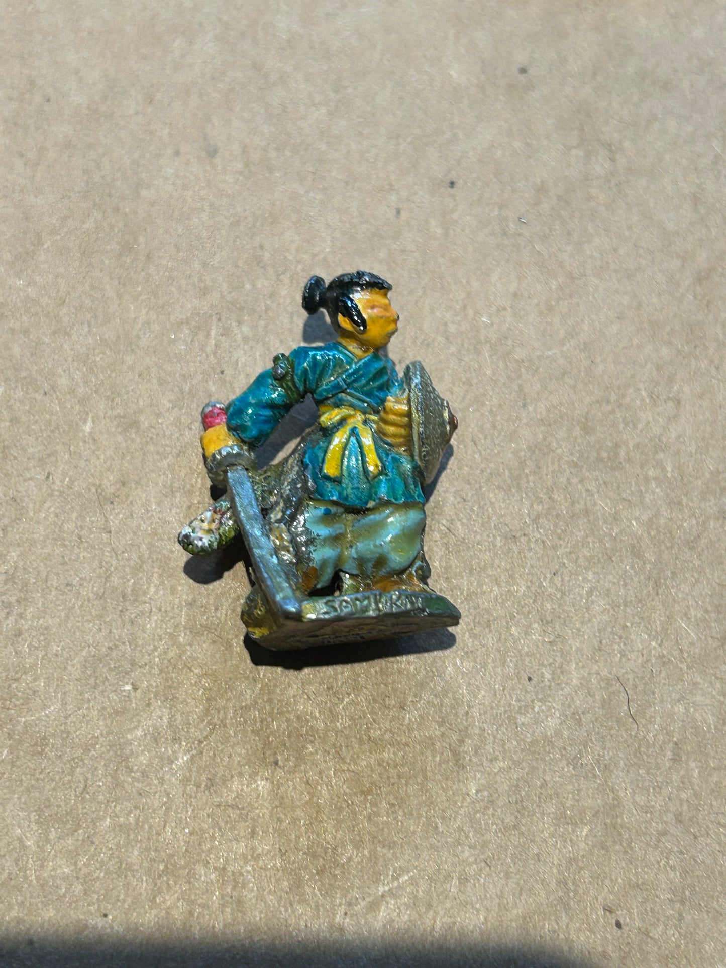 Citadel miniatures preslotta warhammer fantasy C05 oriental heroes samurai with sword and shield