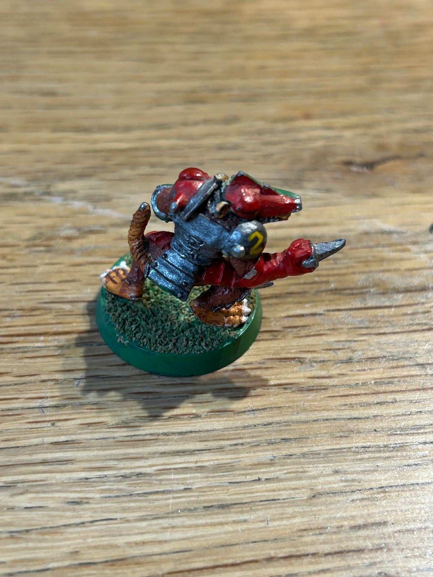 Bloodbowl Skaven blitzer third Edition Metal Figure Games Workshop Blood Bowl 1988