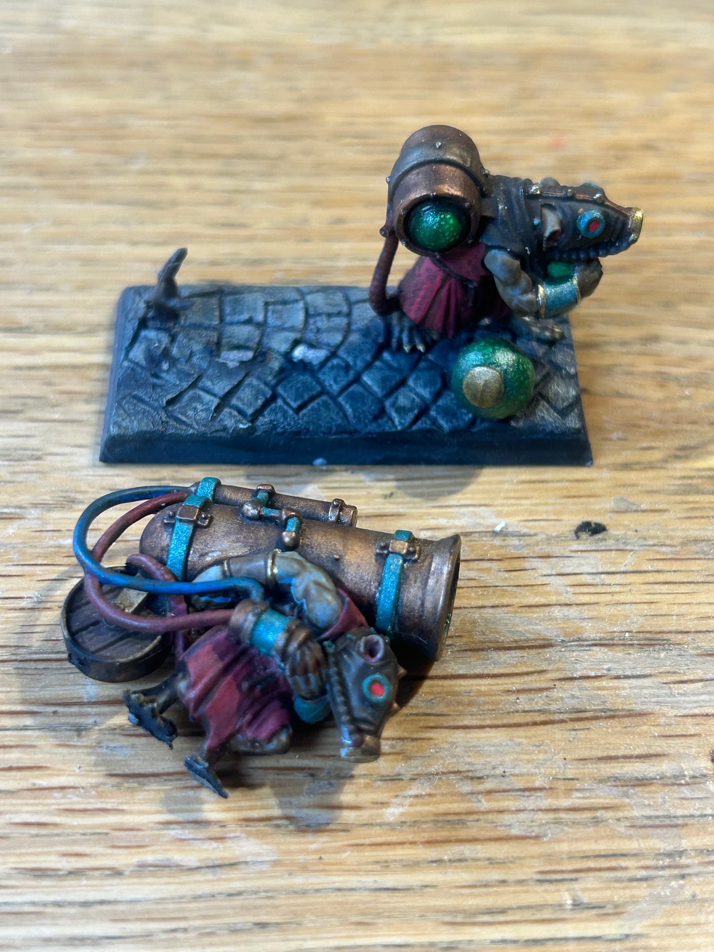 OOP Island of Blood Poisoned Wind Mortar Weapons Team Skaven Plastic