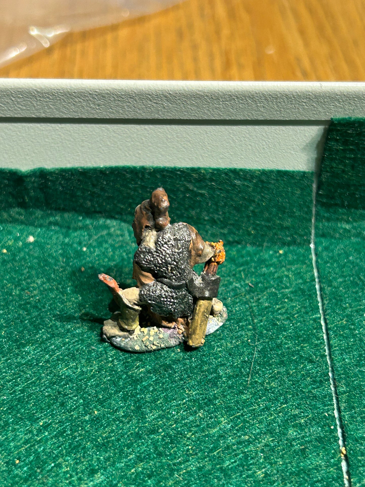 Citadel miniatures warhammer fantasy preslotta armoured orc loading bow