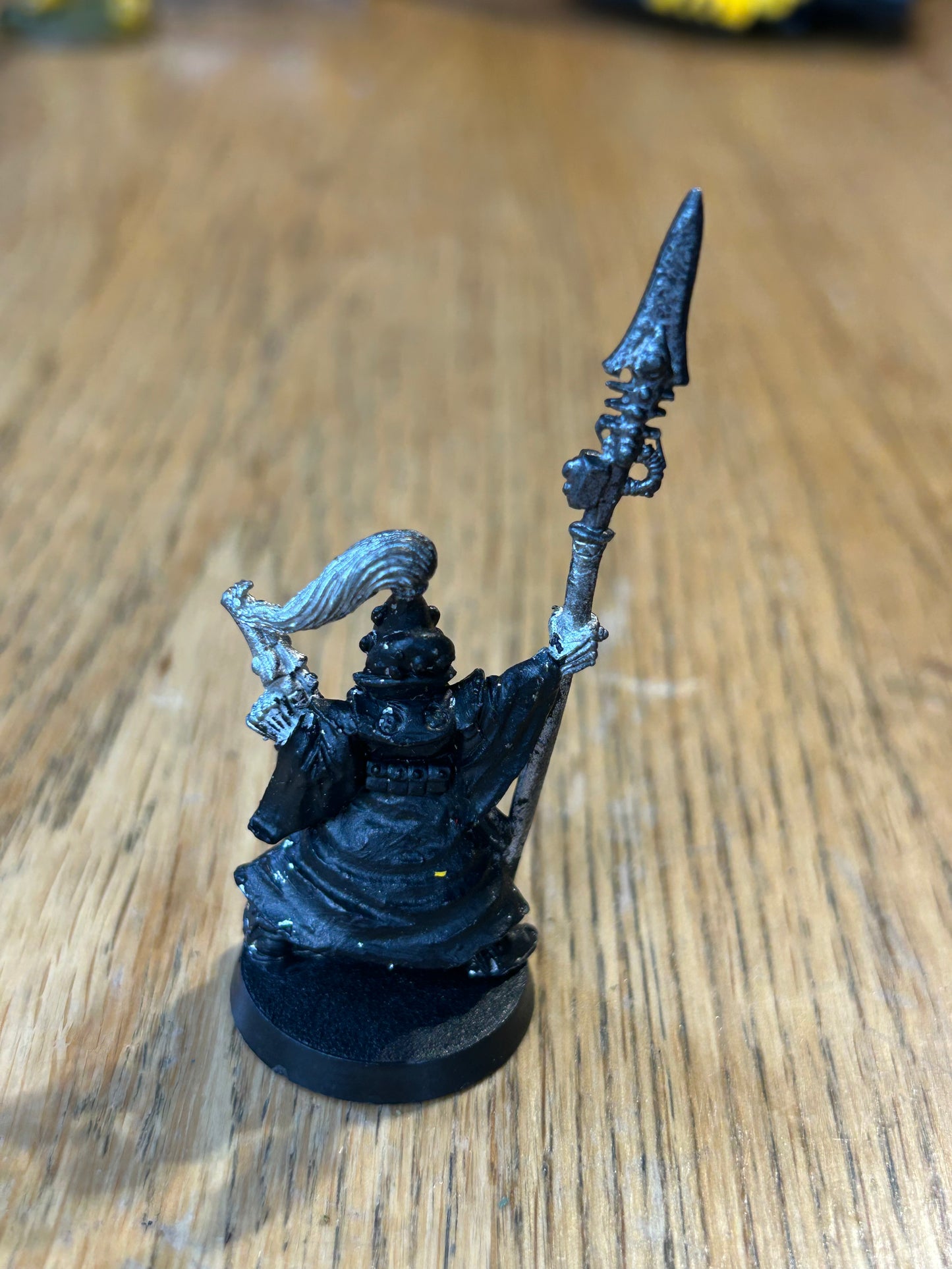 Eldar Warlock w/ Singing Spear Metal Citadel Farseer Rogue Trader 90s