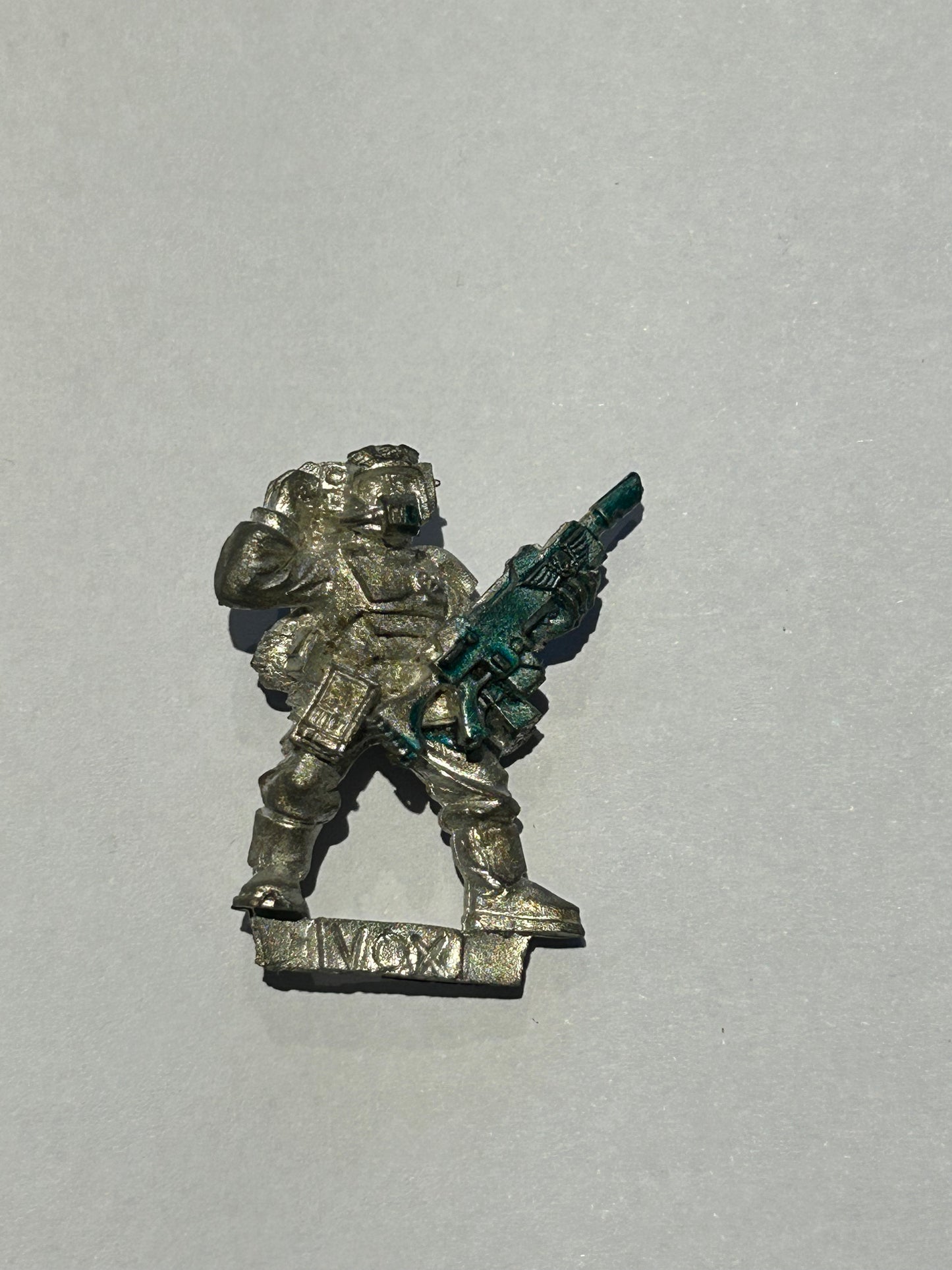 Warhammer 40k Imperial Guard Cadian Vox Caster metal