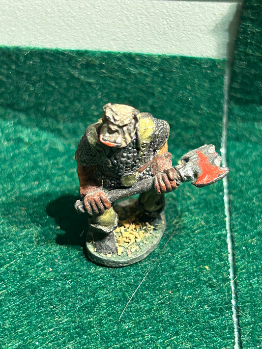 Warhammer fantasy orcs chronicle orc with double handed axe