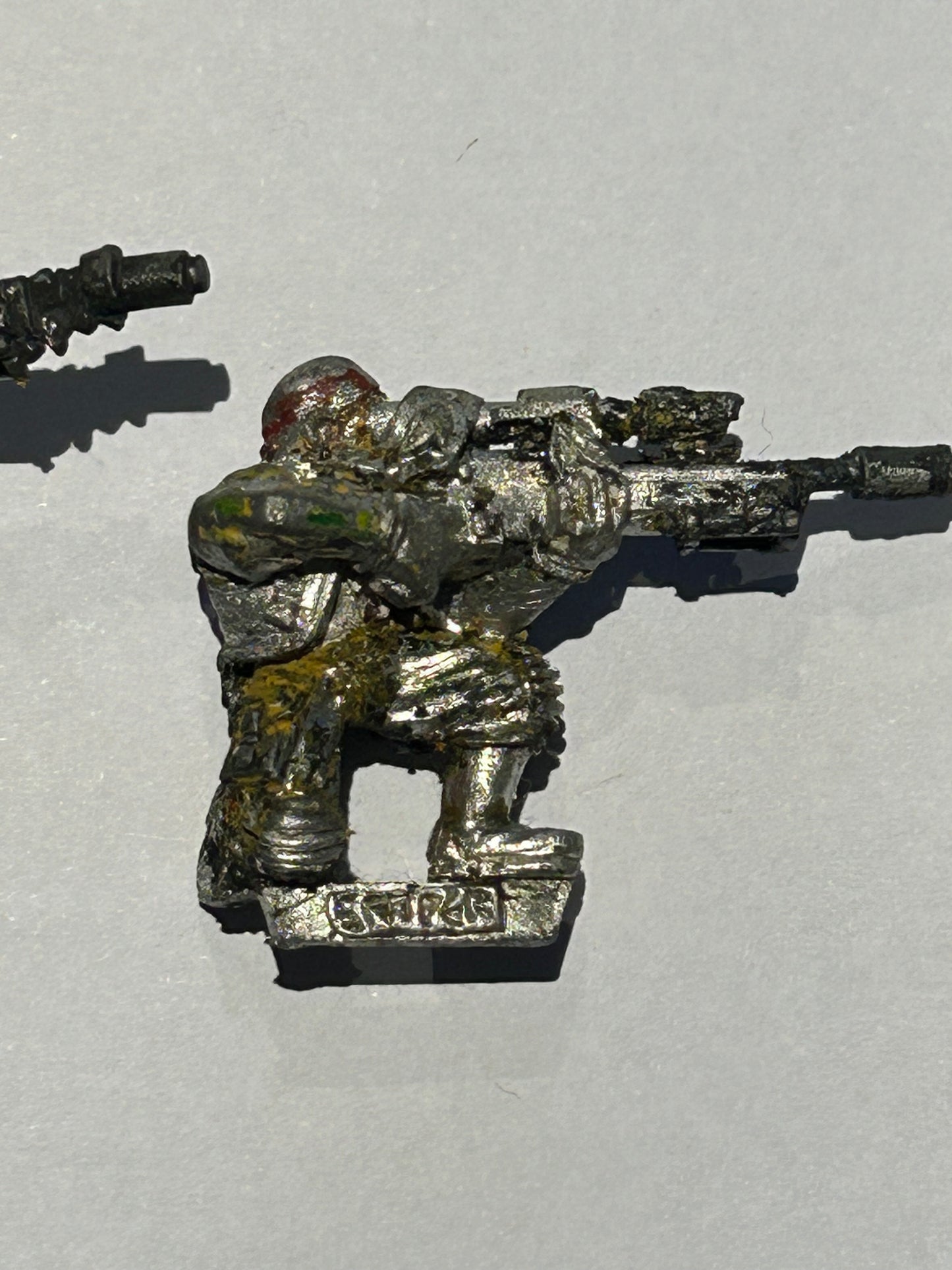 Warhammer 40k imperial guard snipers x3 (quite a bit of wear)