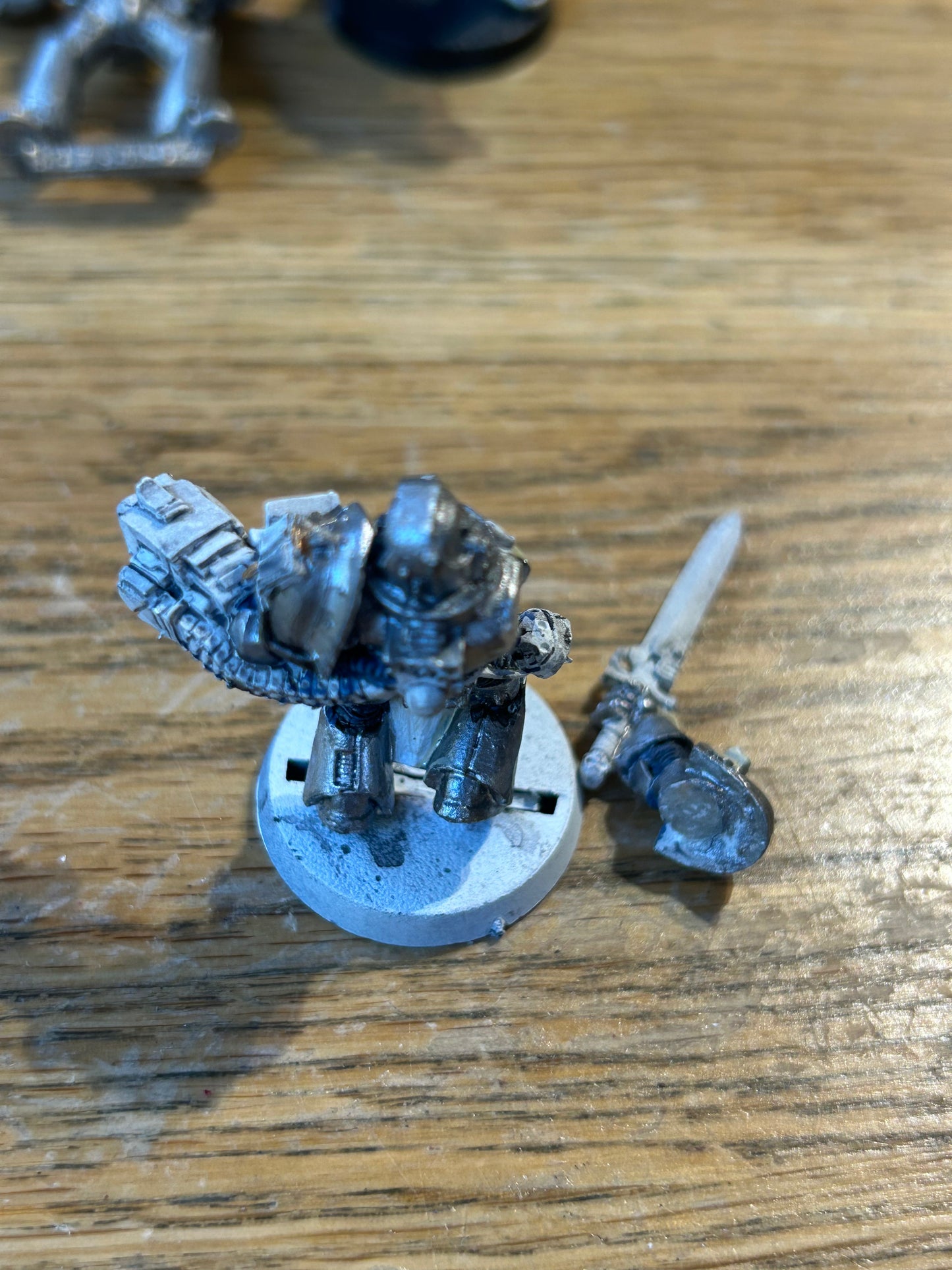 Warhammer 40k space marine justicar sergeant grey knights