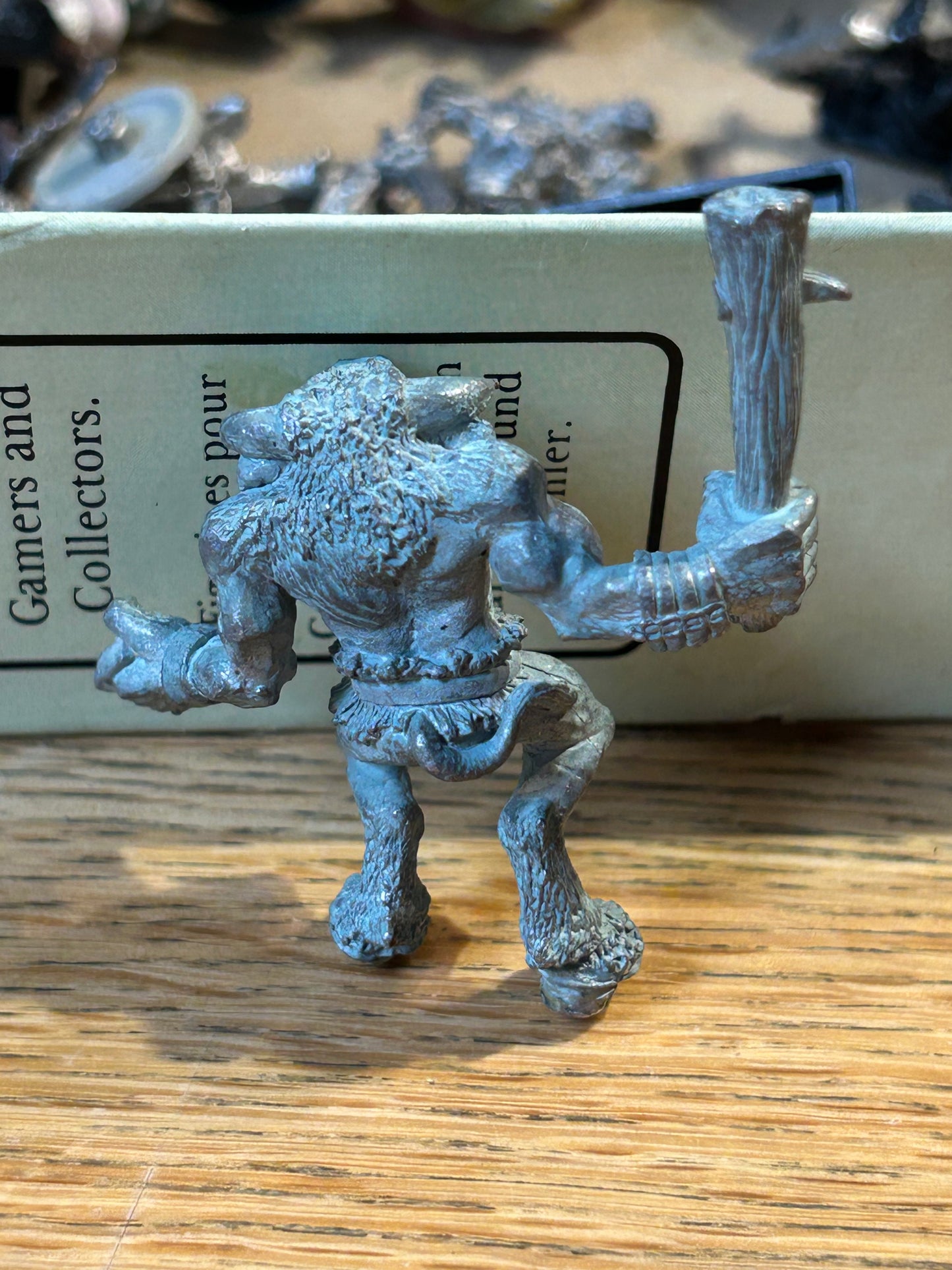Citadel Warhammer 80s Marauder MM42 Minotaur A with spiked club