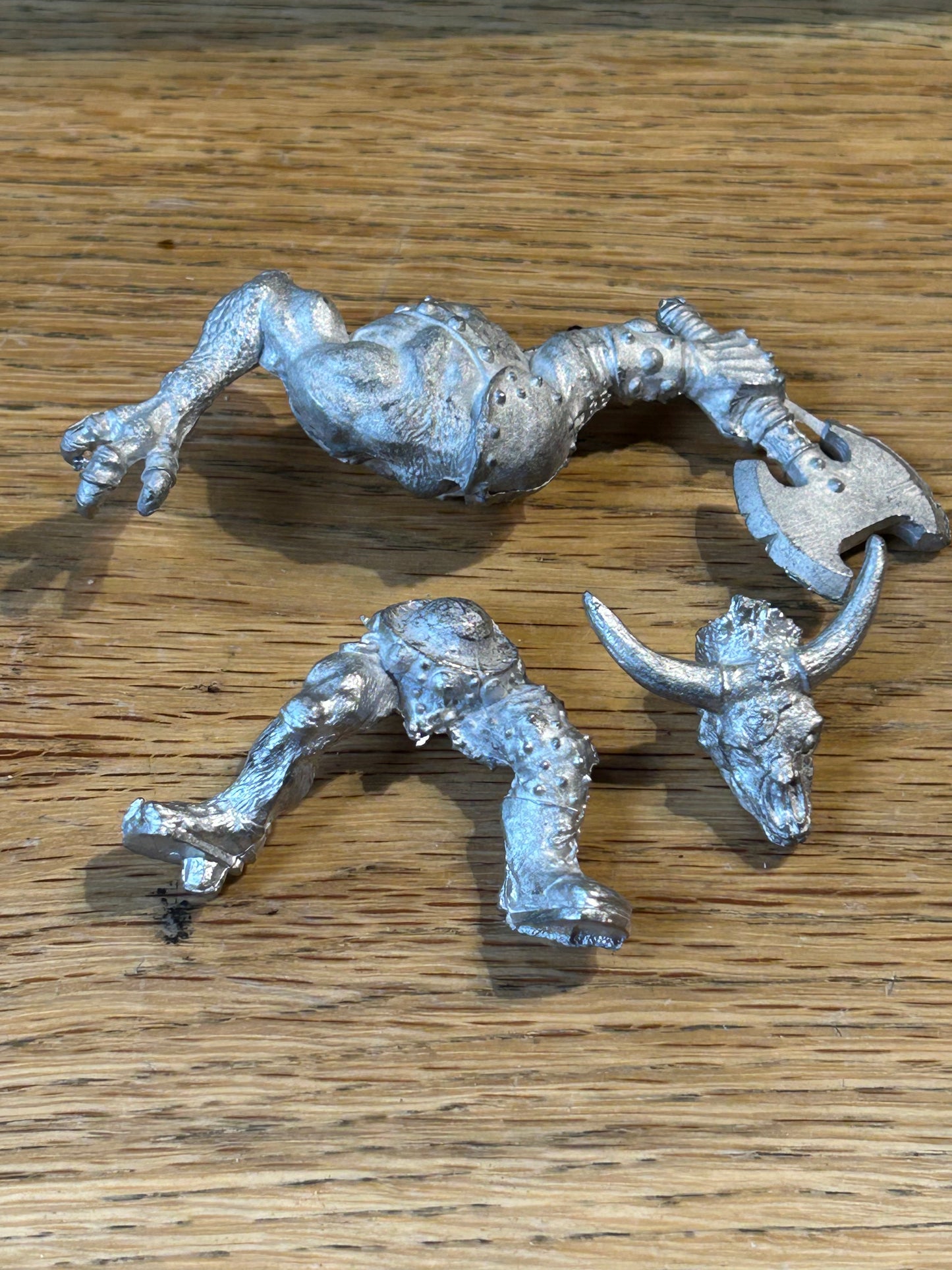 Realm Of Chaos Minotaur Lord C34 Sir Loin Foulbreath Metal Citadel