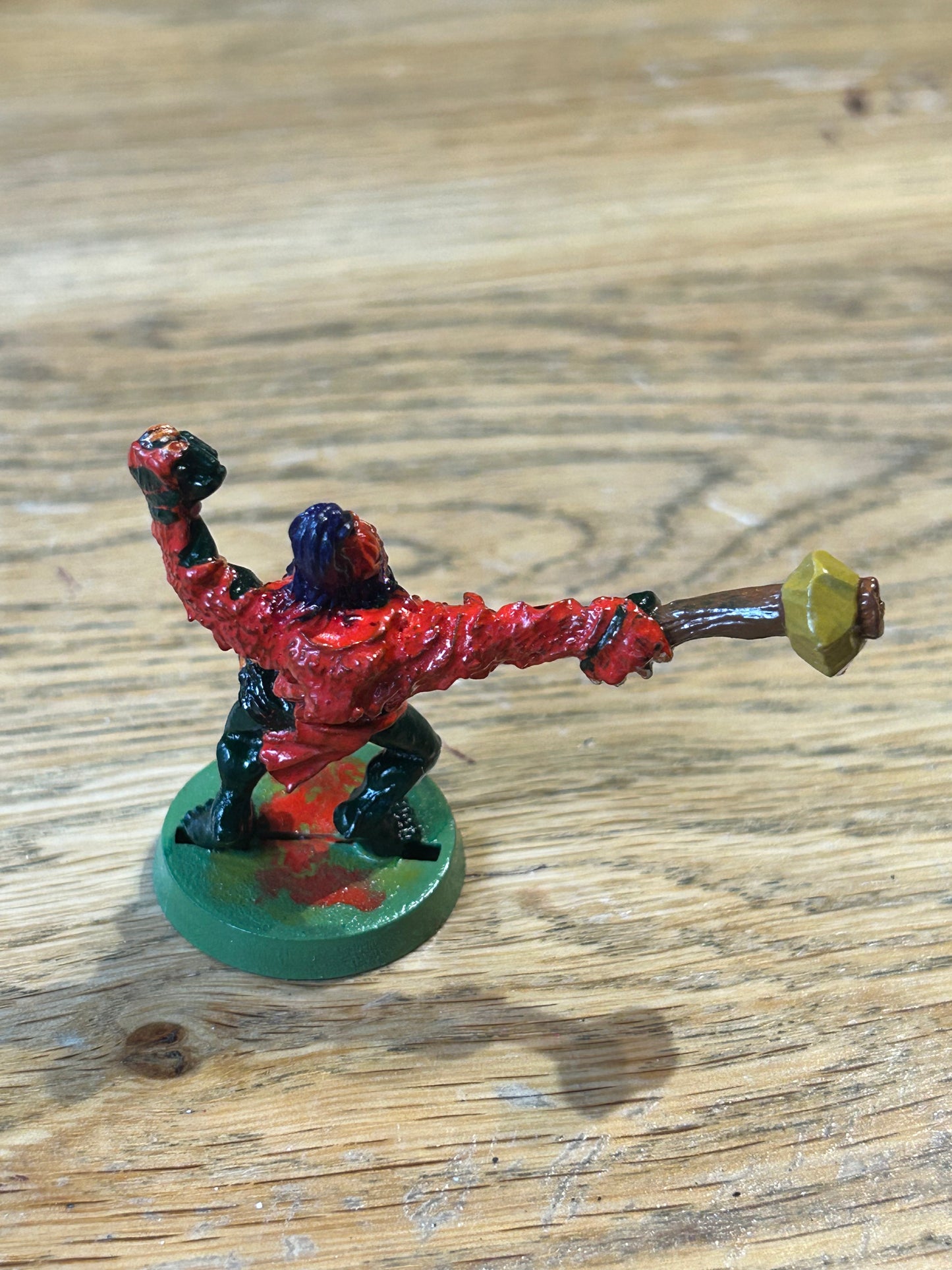 SAVAGE ORC CHIEF Metal Orcs Army Boss Warhammer fantasy 1990s