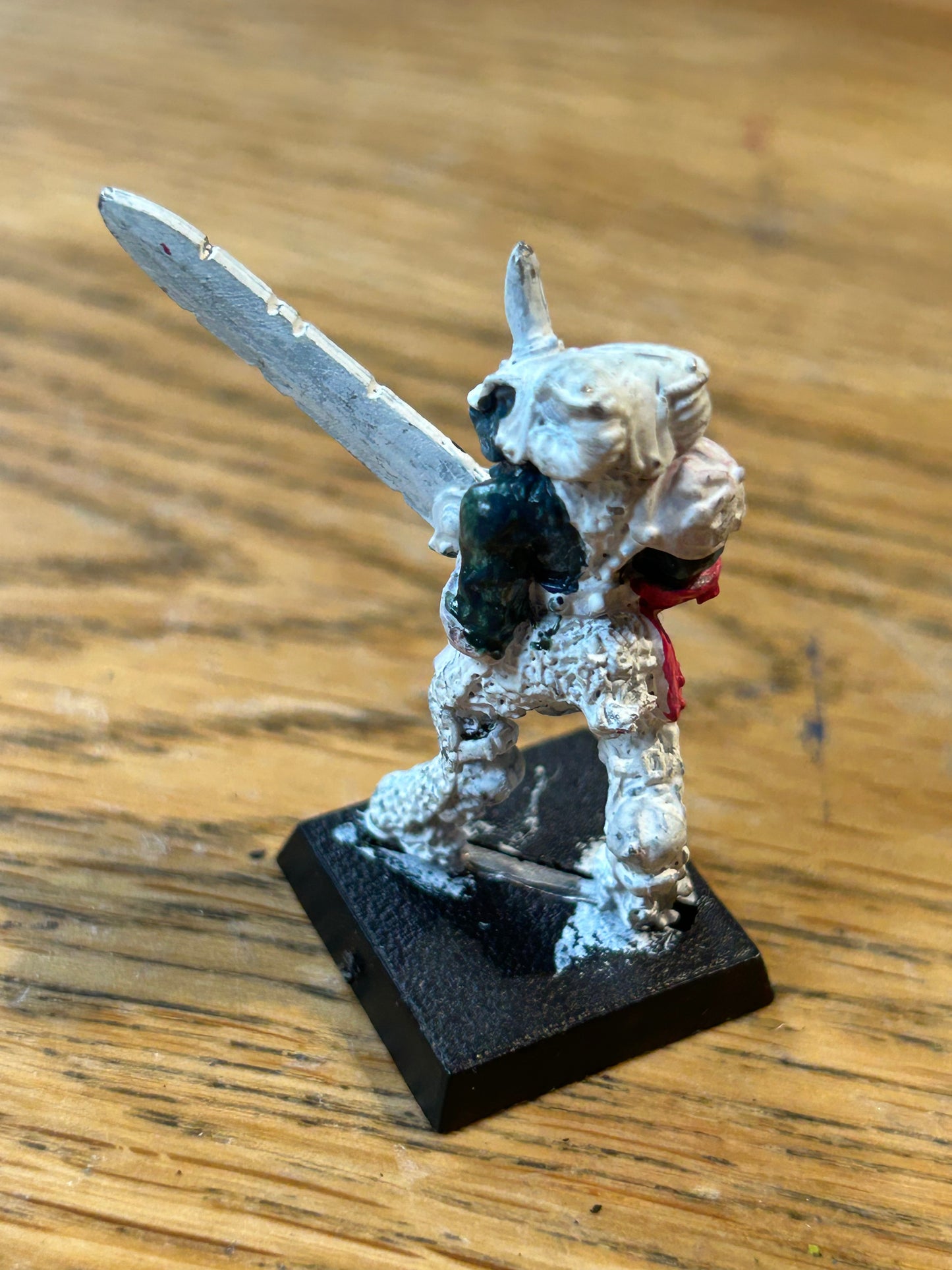 Citadel Games Workshop 2209 CHAOS Beastman OF SLAANESH 1984 Metal Miniature OOP