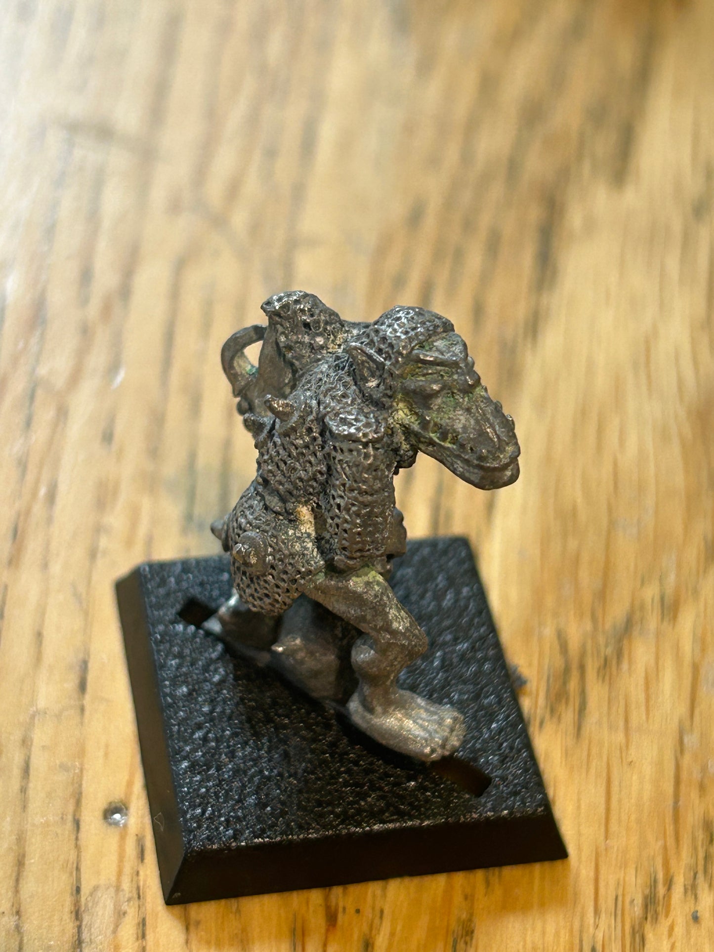Vintage OOP Metal Citadel C15 Orc Barg Brainbasher Warhammer Fantasy