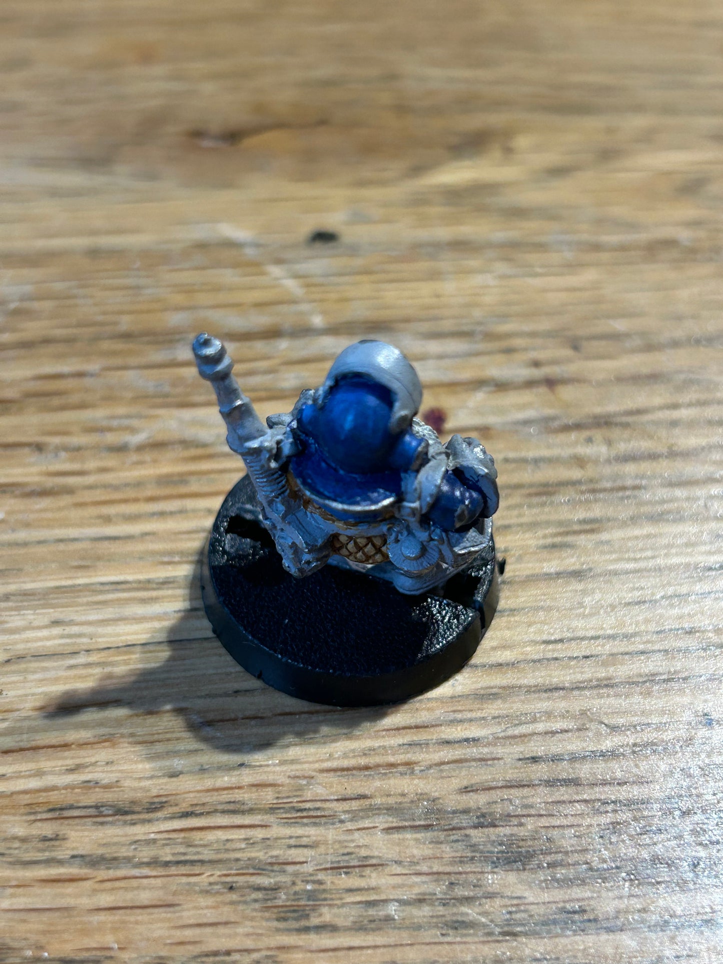 Citadel Warhammer 80s 40K Iron Claw Squat with lasgun