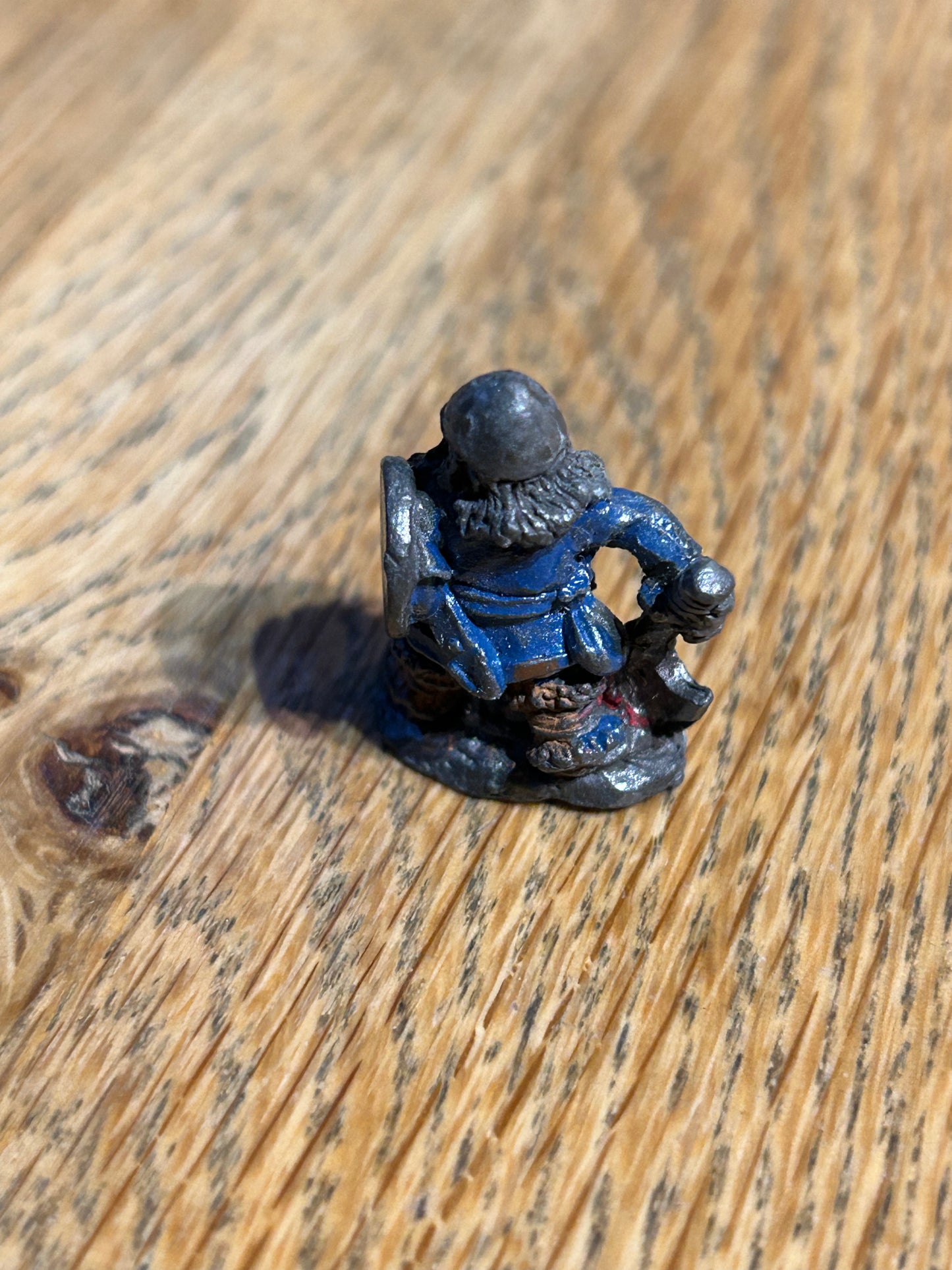 Citadel C06 Northern Dwarf Nascar Aruz / Angar Yellow Metal Miniature Pre Slotta