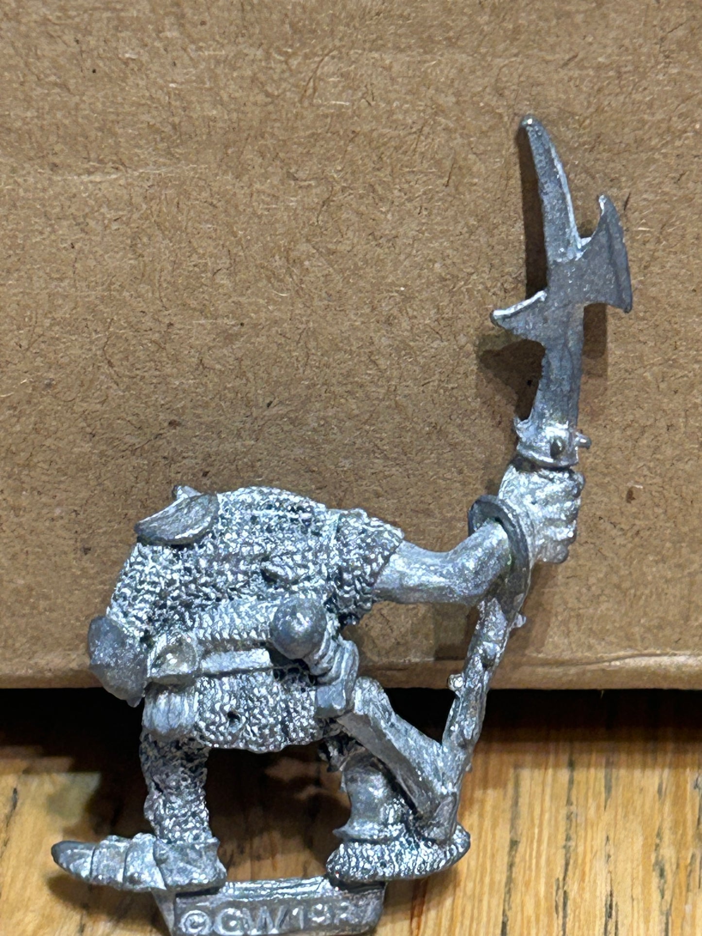 Warhammer Fantasy Old world Orc spearman Ruglud’s armoured orcs