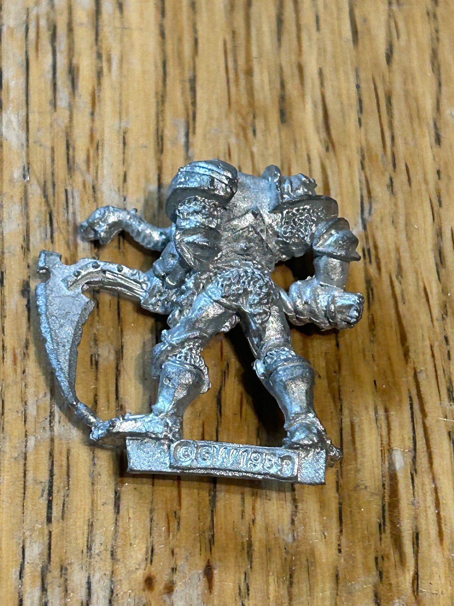 Citadel Warhammer Chaos Champion of Nurgle Biting Tongue and Axe