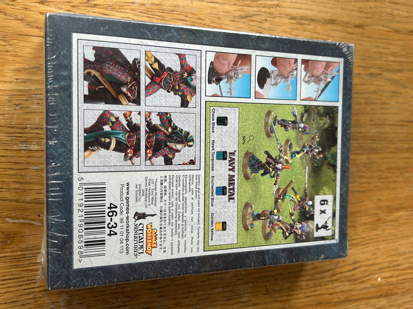 Games Workshop Warhammer 40k Eldar Harlequins new in sealed box oop metal from 2000s
