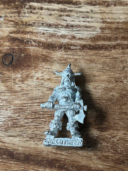 Warhammer fantasy Citadel Grimbrow The Executioner C01 Barbarians 1980s Warhammer Metal Norse OOP