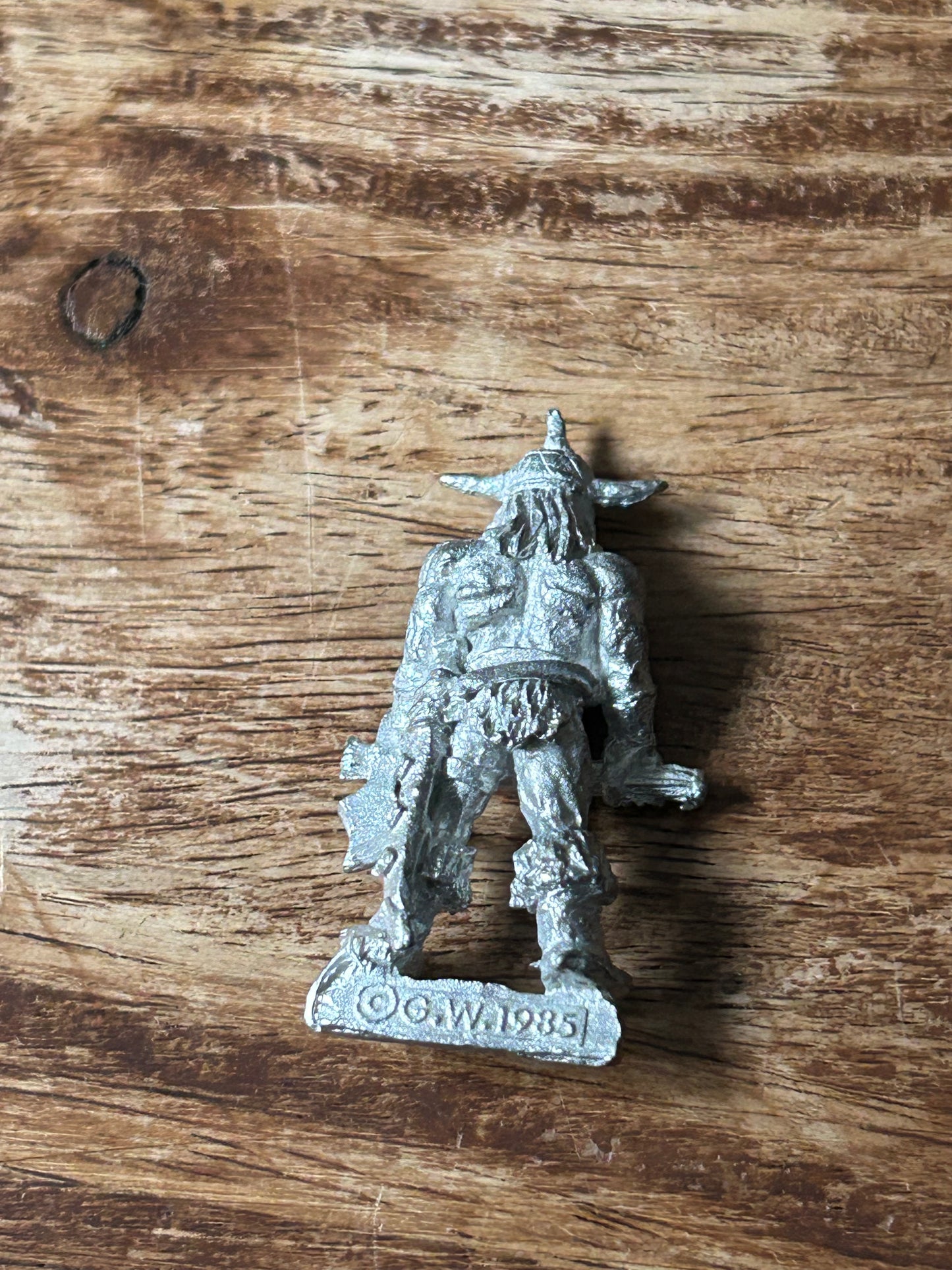 Warhammer fantasy Citadel Grimbrow The Executioner C01 Barbarians 1980s Warhammer Metal Norse OOP