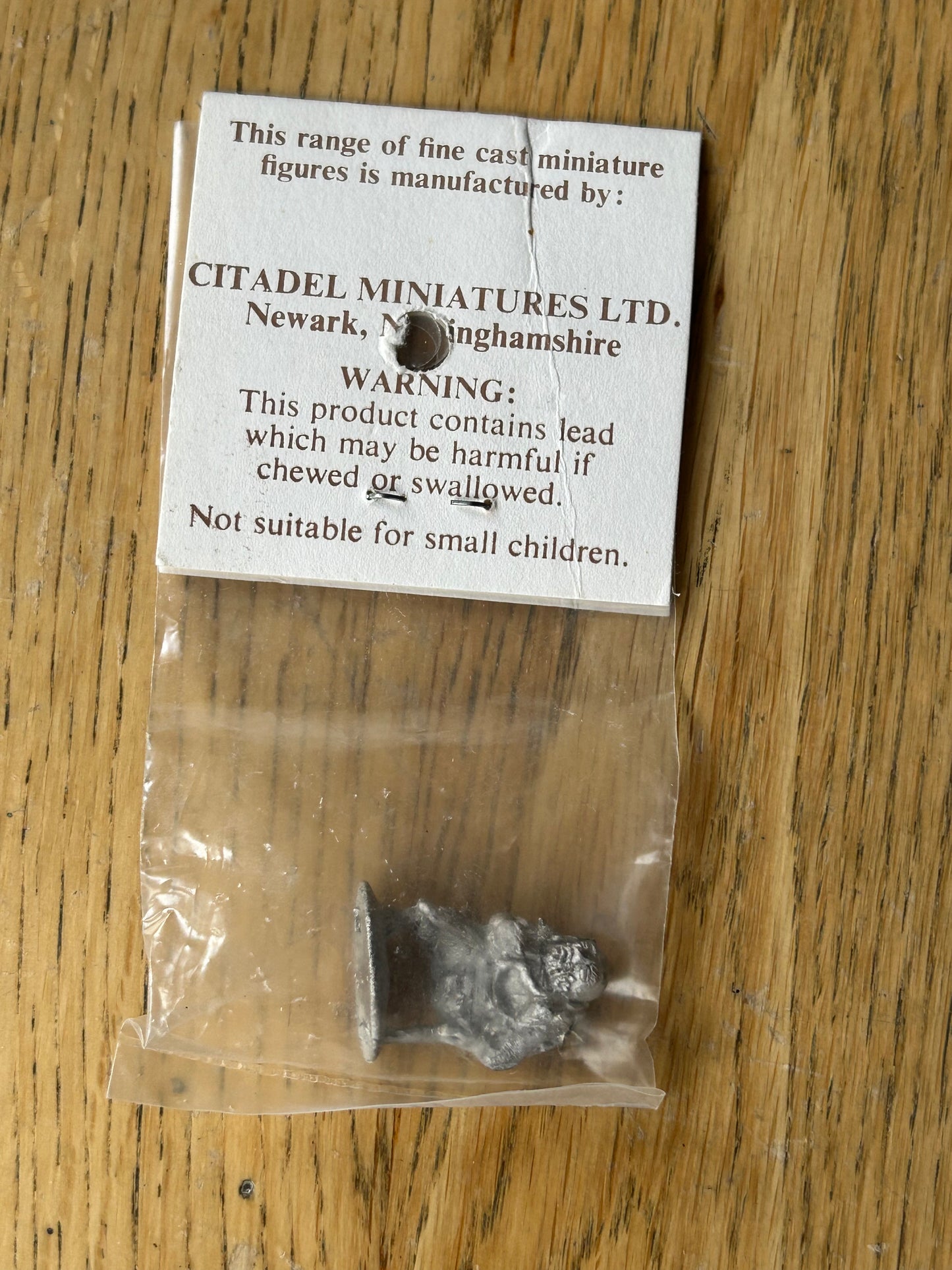 1979 FS11-1 Fantasy Specials Hunchback Beggar on Crutch Citadel Pre Slotta AD&D in sealed bag