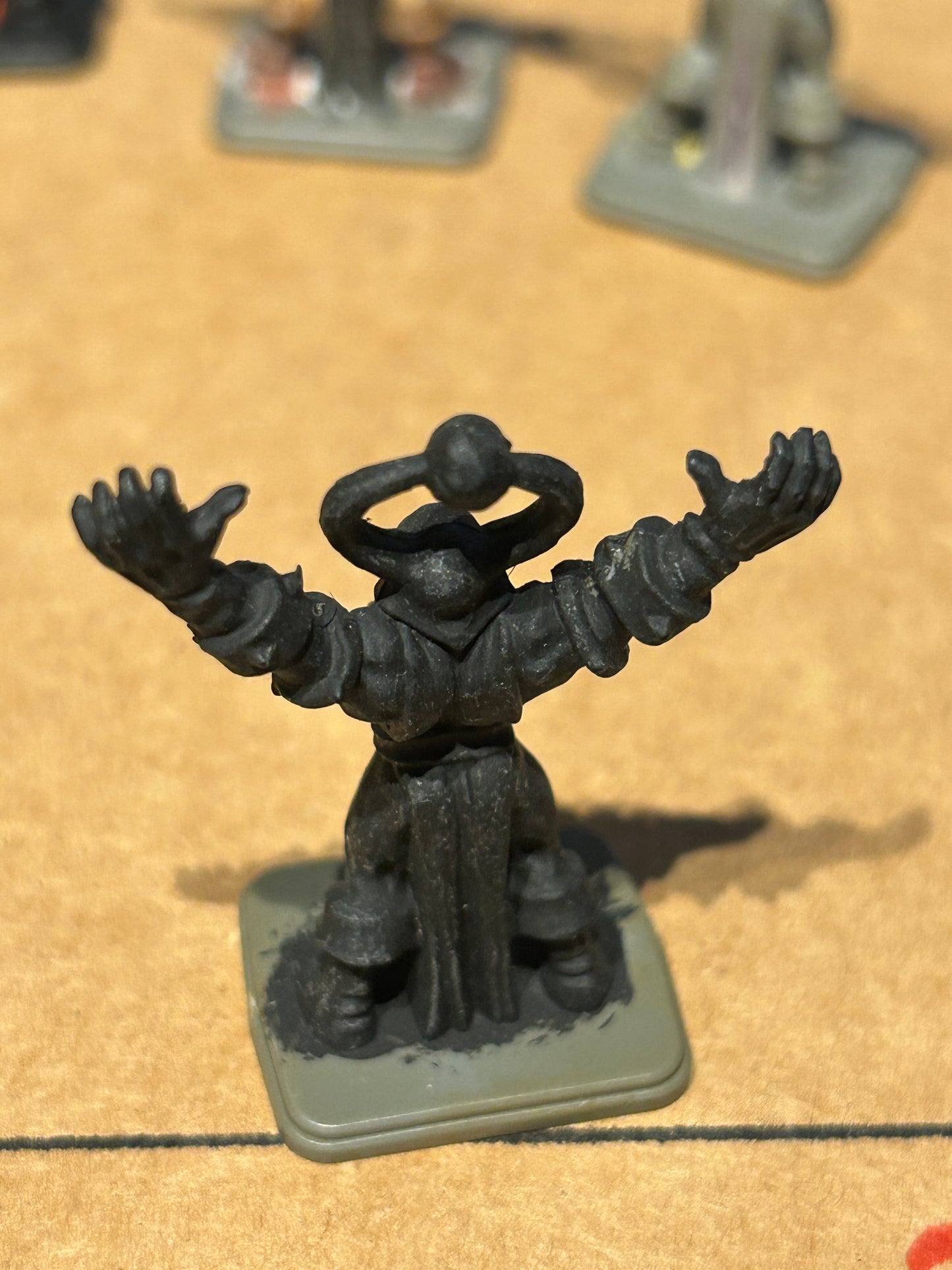 Heroquest Chaos Sorceror Evil Wizard Plastic warhammer fantasy undead lich