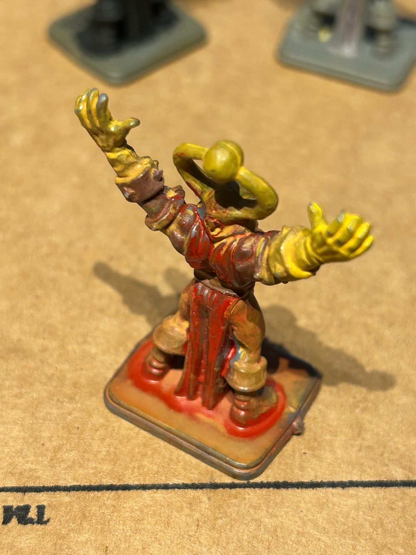Heroquest Chaos Sorceror Evil Wizard Plastic warhammer fantasy undead lich