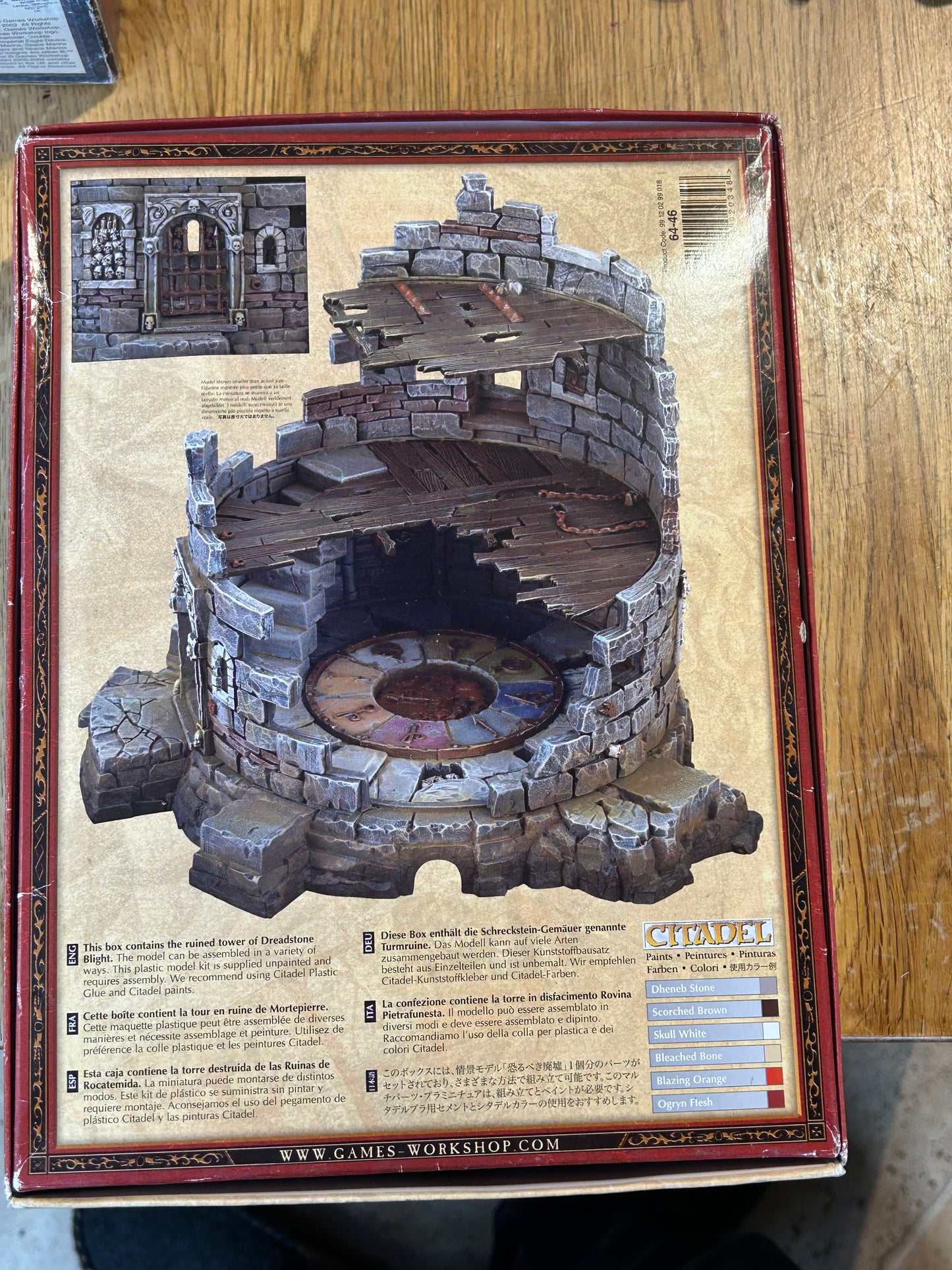 Games Workshop Warhammer Fantasy Old World Scenery Dreadstone Blight Terrain OOP new in opened box