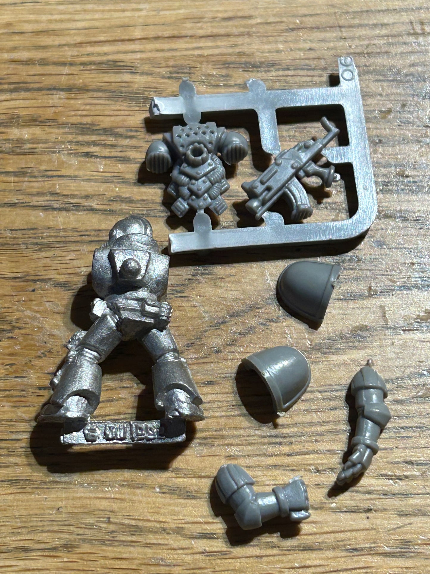 WH40K Space Wolves Grey Hunter Classic Metal Marine 2nd Edition 1990s