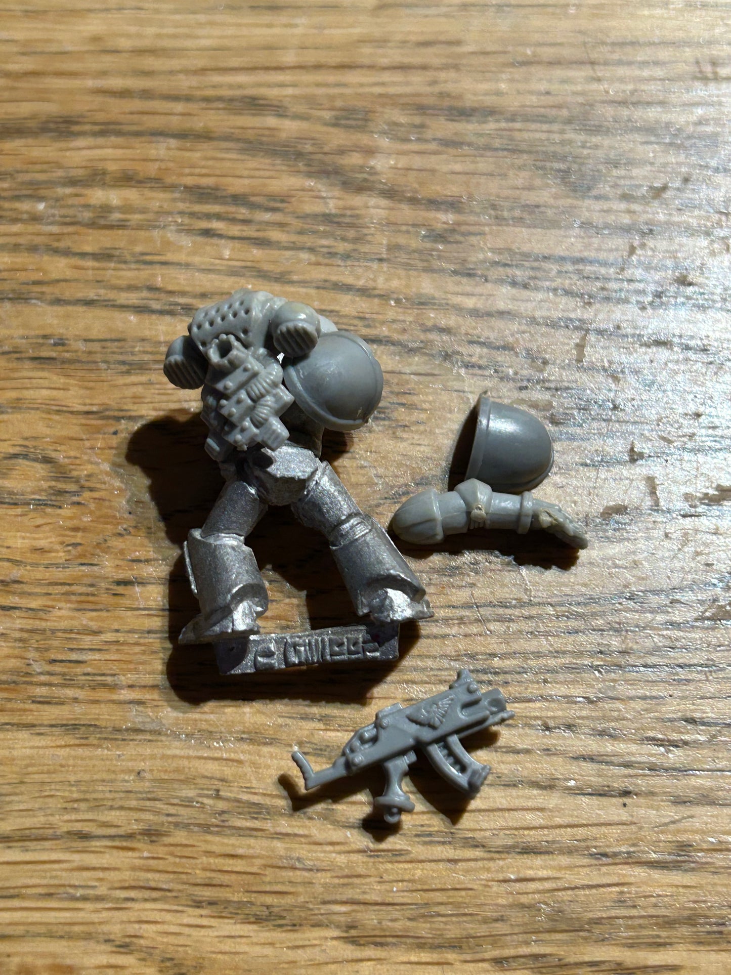 WH40K Space Wolves Grey Hunter Classic Metal Marine 2nd Edition 1990s