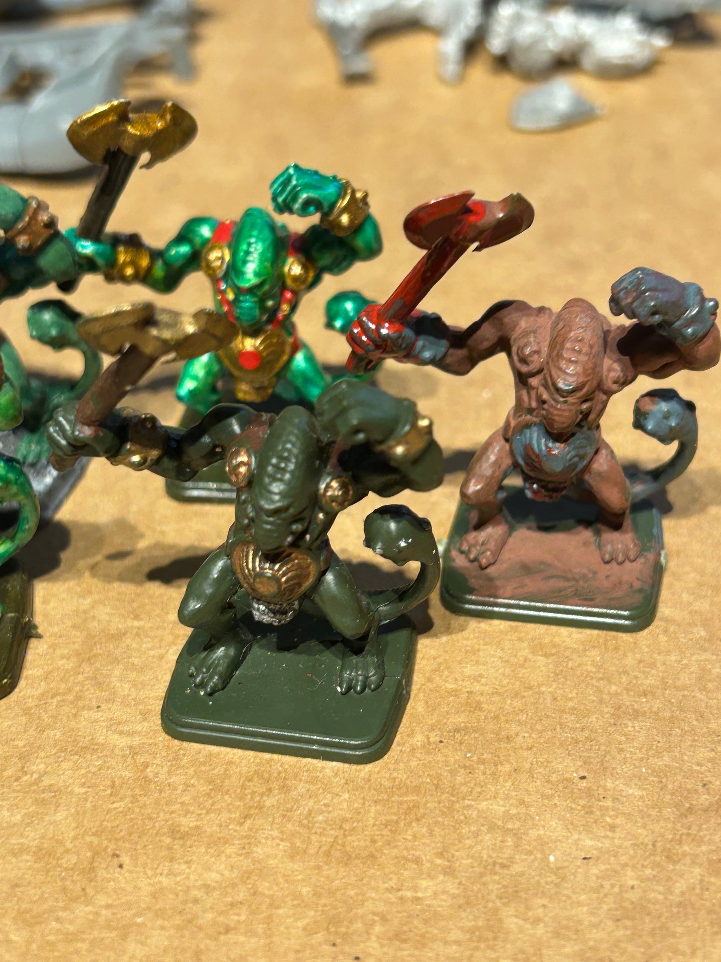 Heroquest Fimir x 5 warhammer fantasy chaos