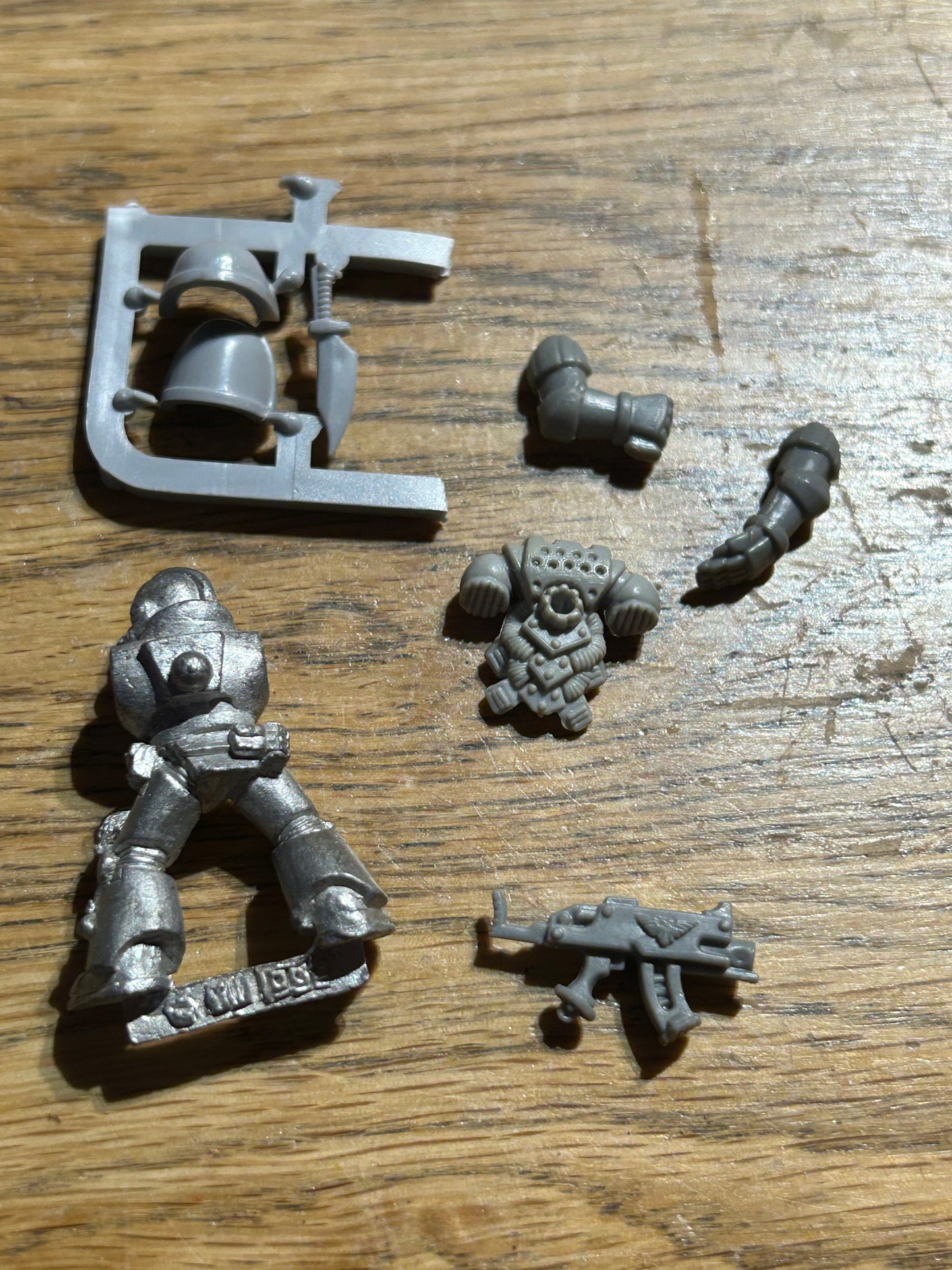 WH40K Space Wolves Grey Hunter Classic Metal Marine 2nd Edition 1990s