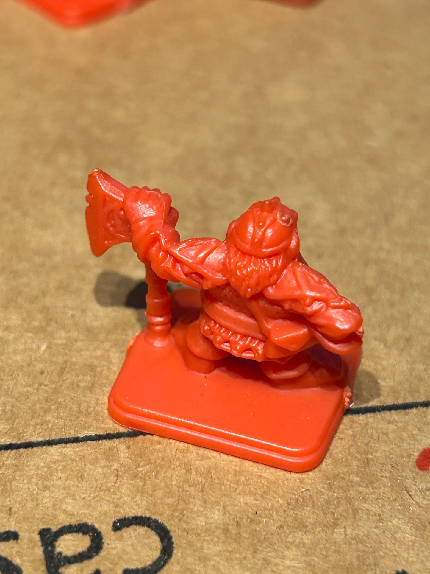 Games Workshop Citadel Hero Quest Heroquest Dwarf Character warhammer fantasy x1 (4 available, all in the brighter red version)
