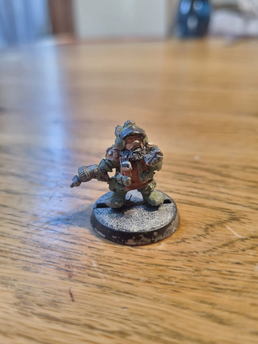 Rogue Trader Squat Space Dwarf Blish Browning 1987 Warhammer 40k Games Workshop