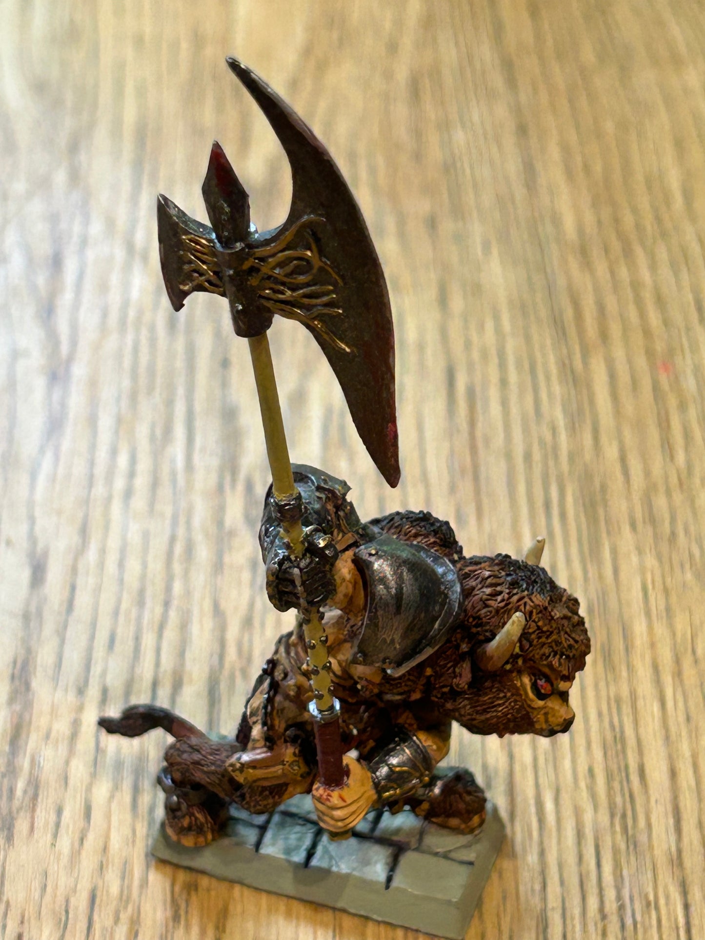 Fenryll Fantasy Mini Resin 28mm Minotaur Champion