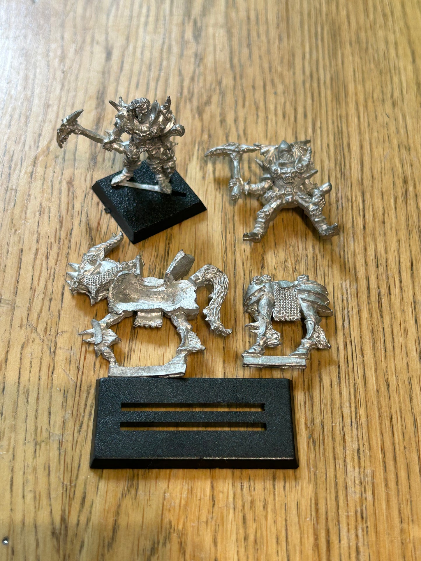 Warhammer fantasy warriors of chaos kaleb daark C13 (foot and mounted) complete