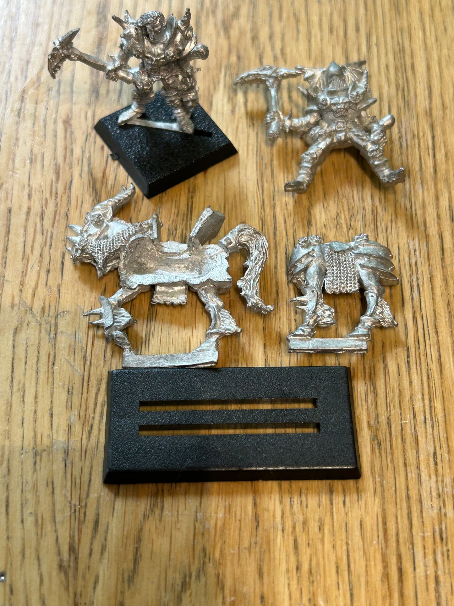 Warhammer fantasy warriors of chaos kaleb daark C13 (foot and mounted) complete