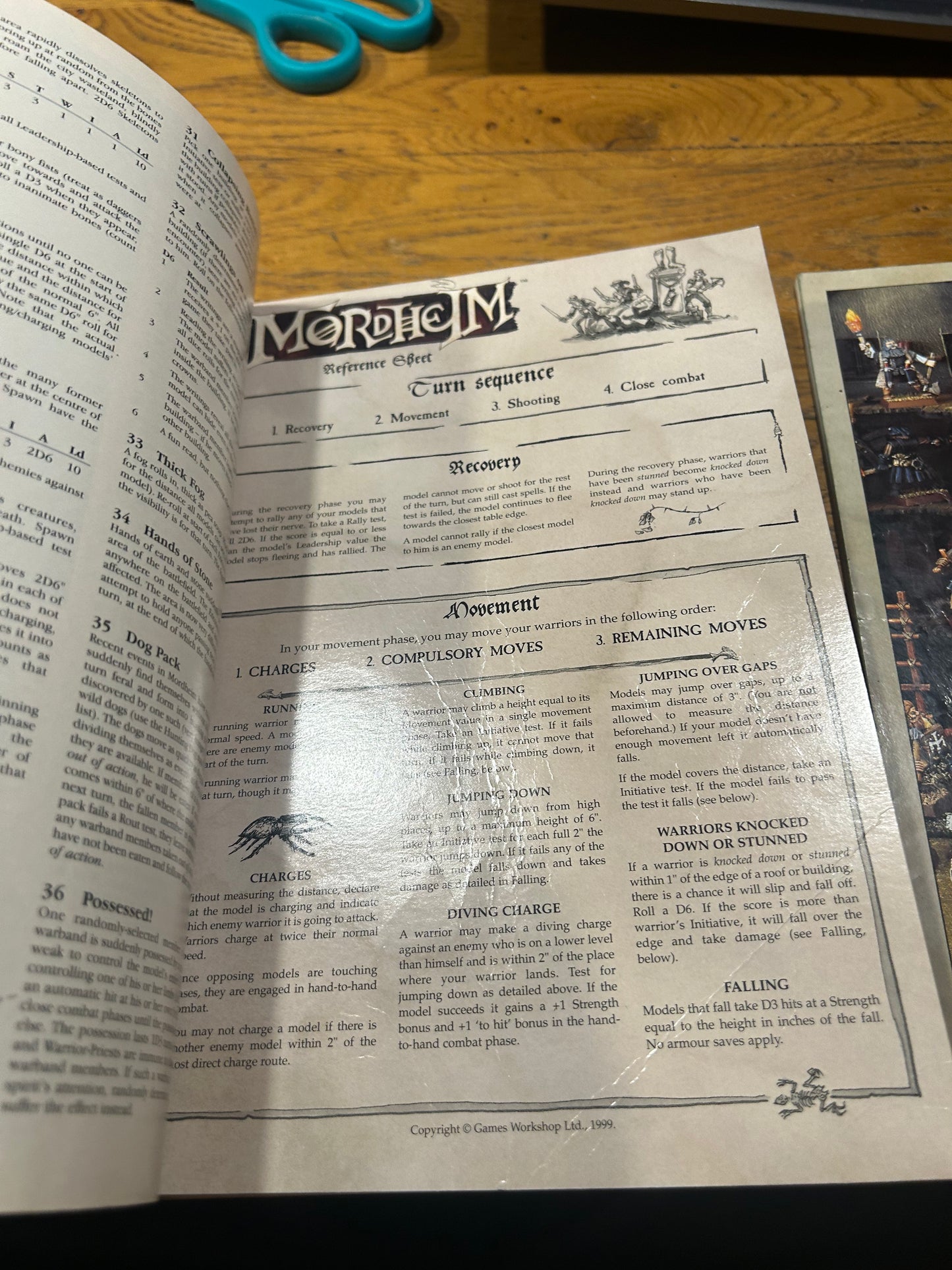 White dwarf issue 240 (insert has some wear)