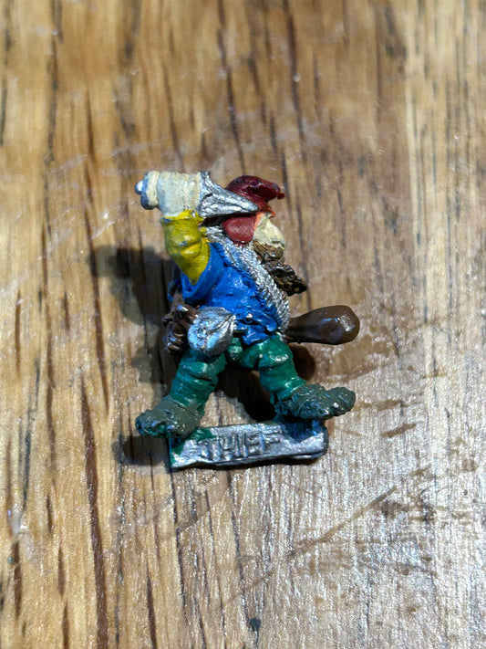 Citadel Warhammer fantasy - Dwarf Thief - Adventurer - Classic Metal 80s D4 Varn