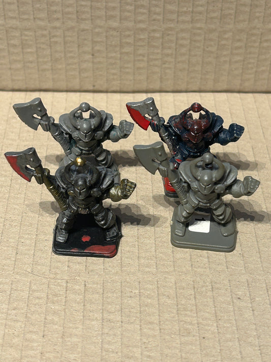 Warhammer fantasy heroquest chaos warrior x4