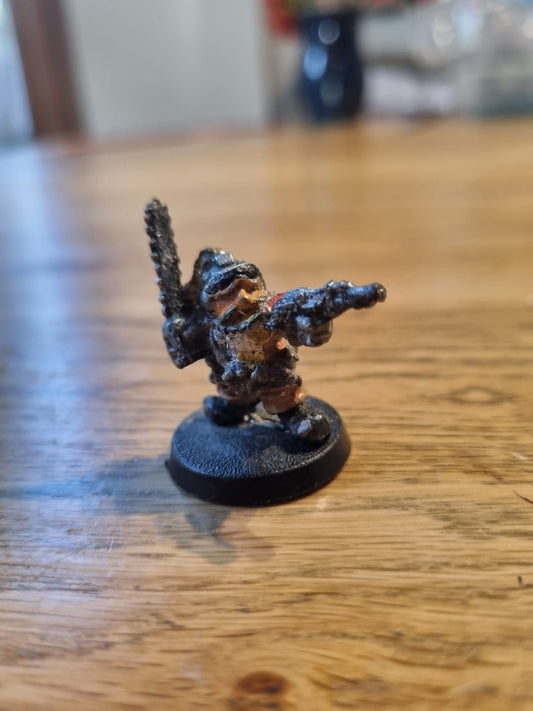 Rogue Trader Squat Uzi Makarov Champion Officer Space Metal Citadel
