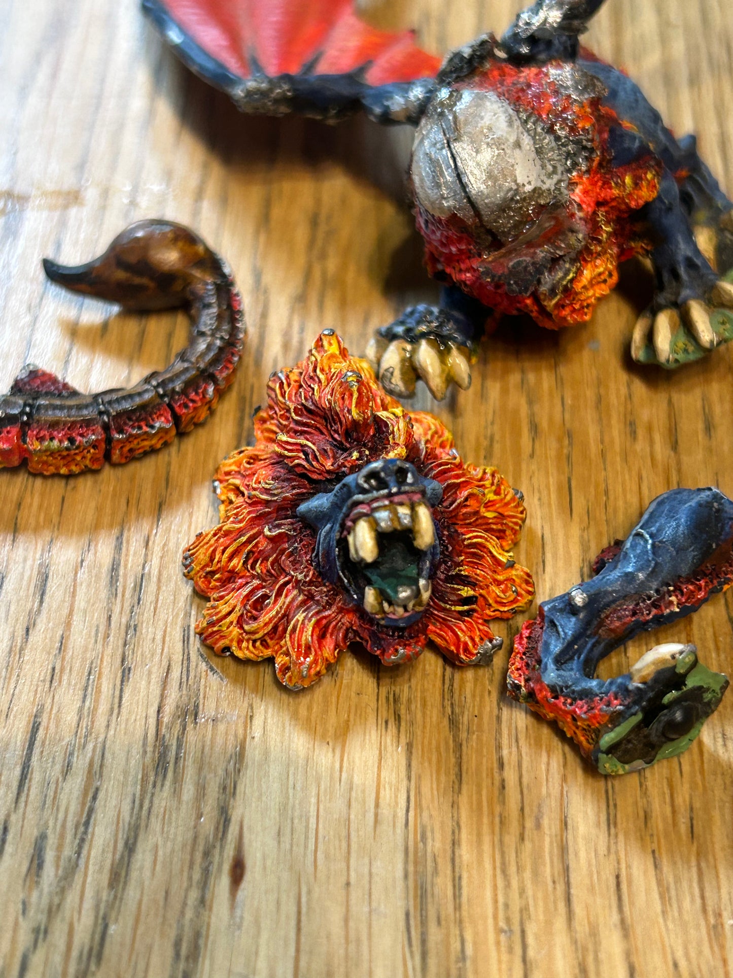Warhammer Dieter Helsnicht’s Manticore (only the manticore) metal Citadel 1994 Warhammer warriors of chaos beastmen