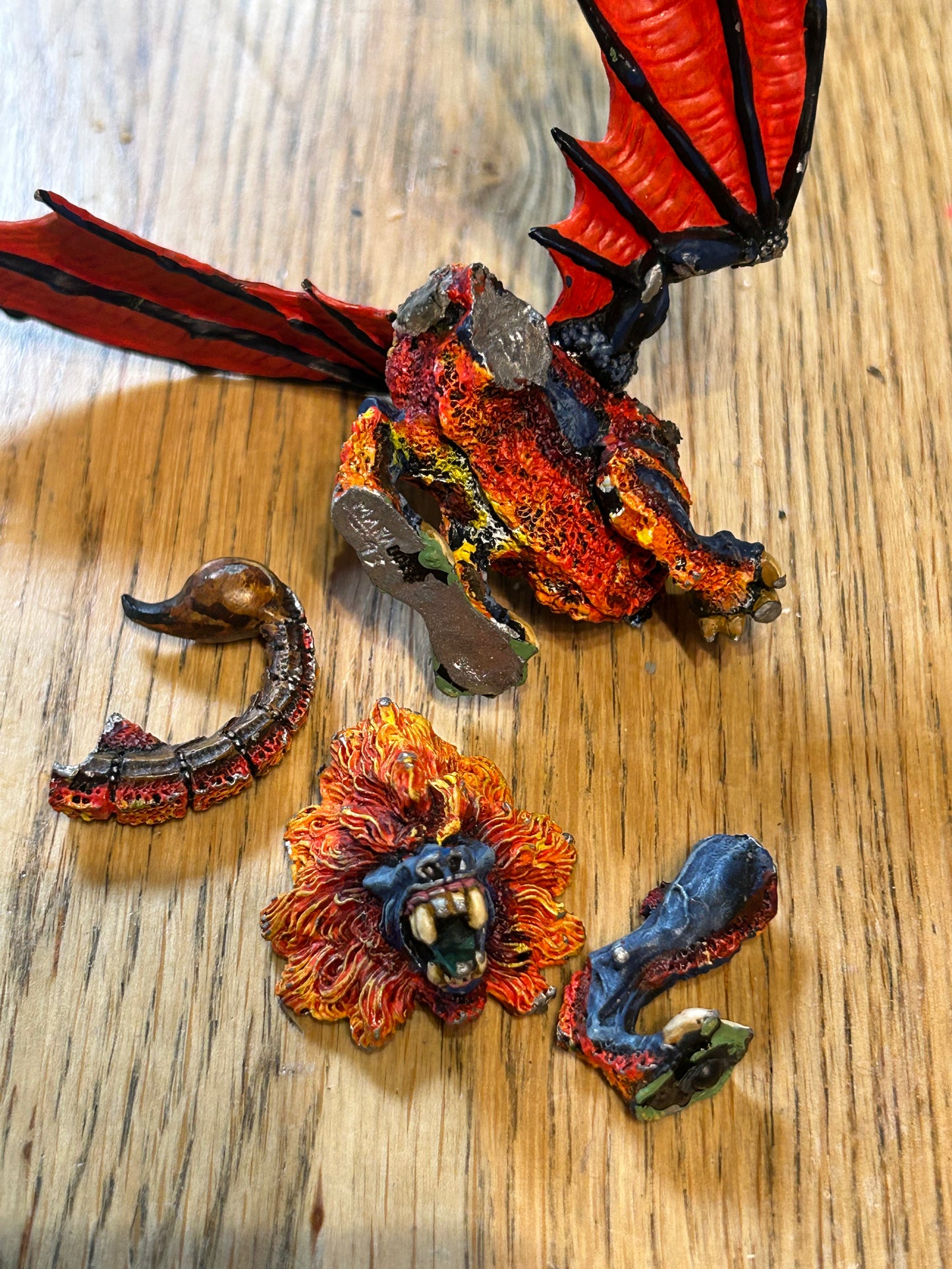 Warhammer Dieter Helsnicht’s Manticore (only the manticore) metal Citadel 1994 Warhammer warriors of chaos beastmen