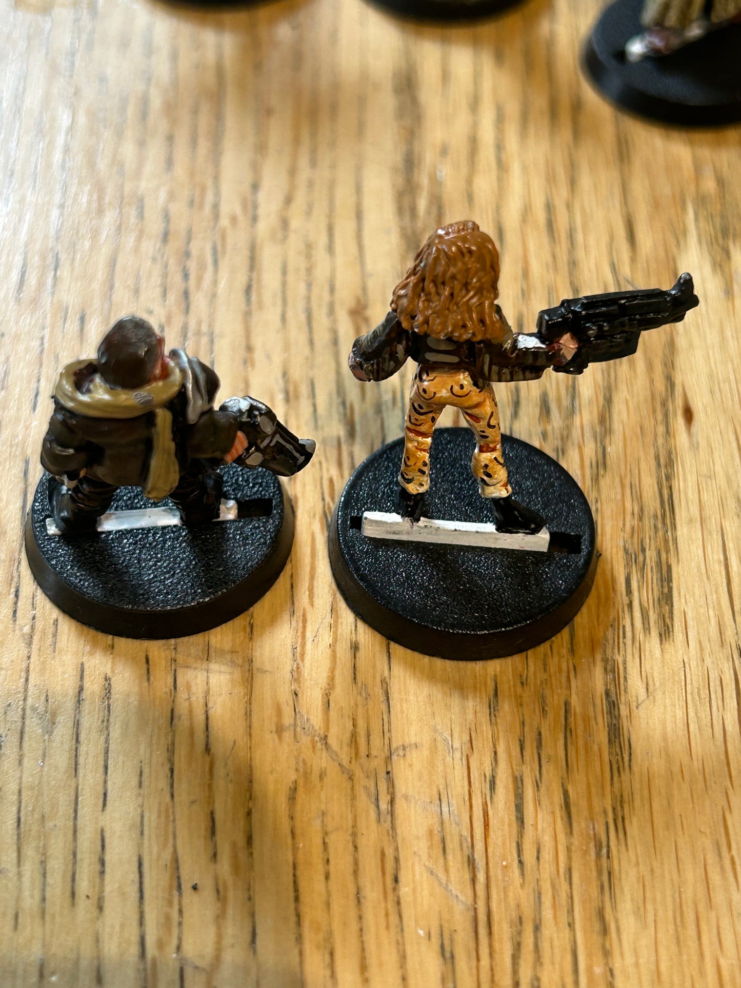 EM4 miniatures chequer gangers x2 great for necromunda or stargrave
