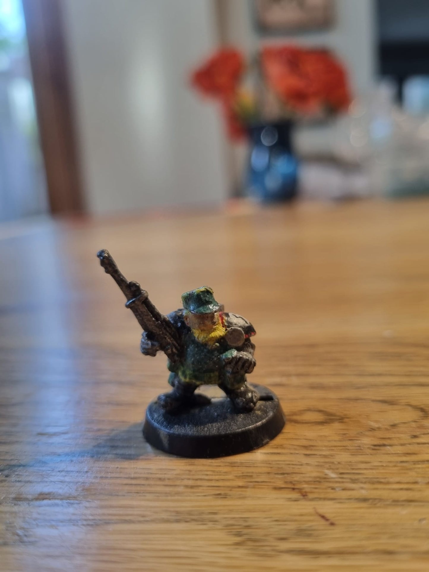 Warhammer 40k Classic METAL Squats Medic lasgun OOP