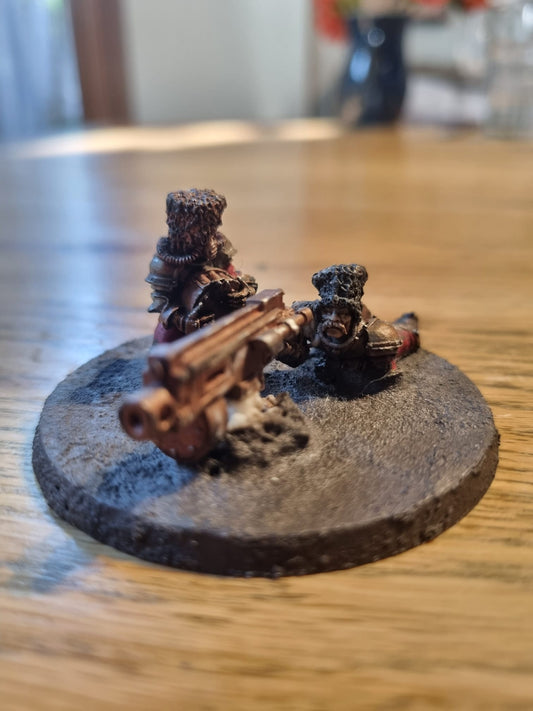 VOSTROYAN FIRSTBORN HEAVY BOLTER TEAM Metal Astra Militarum Army 40K