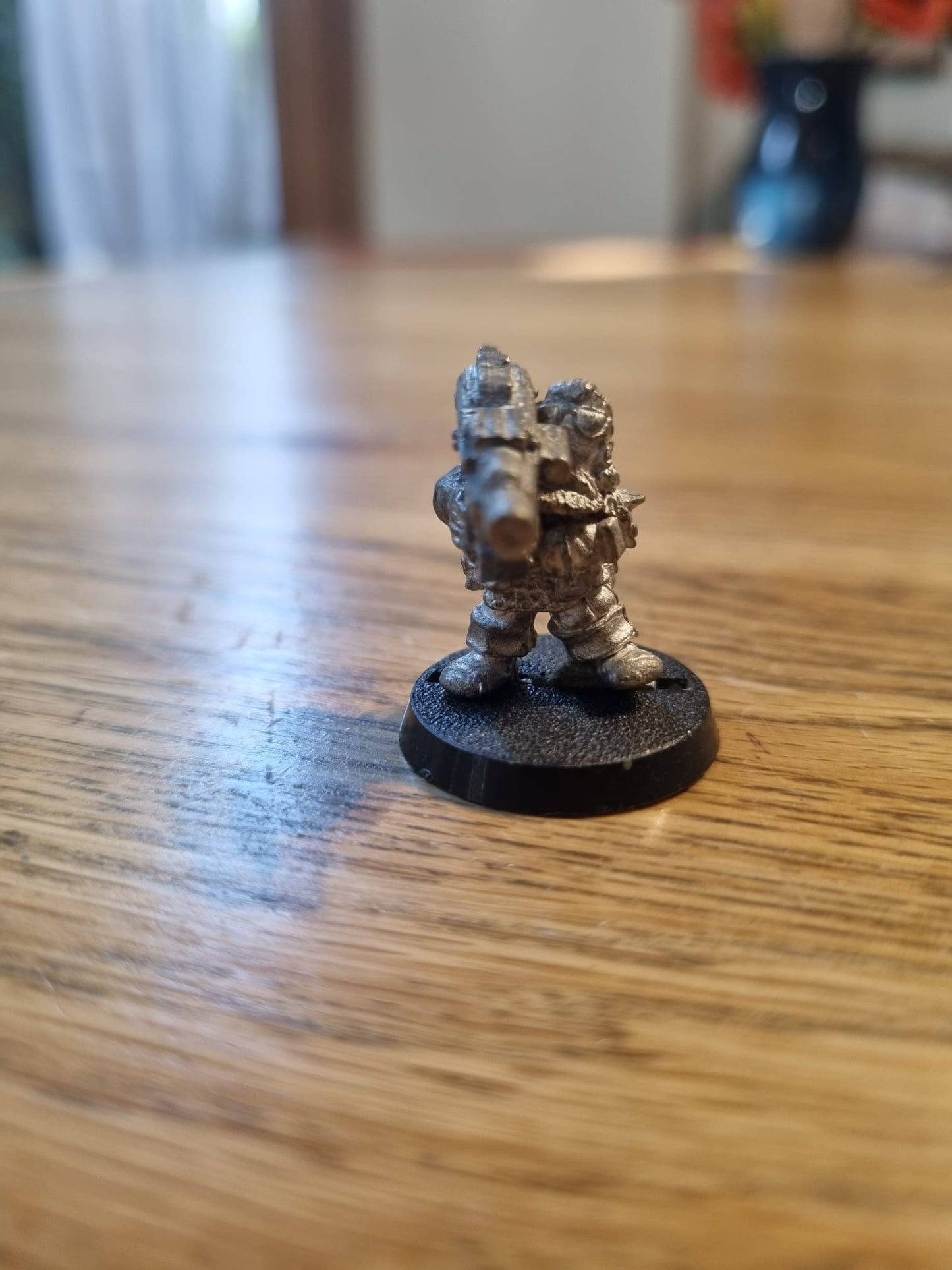 Warhammer 40k Rogue Trader Squat with heavy bolter