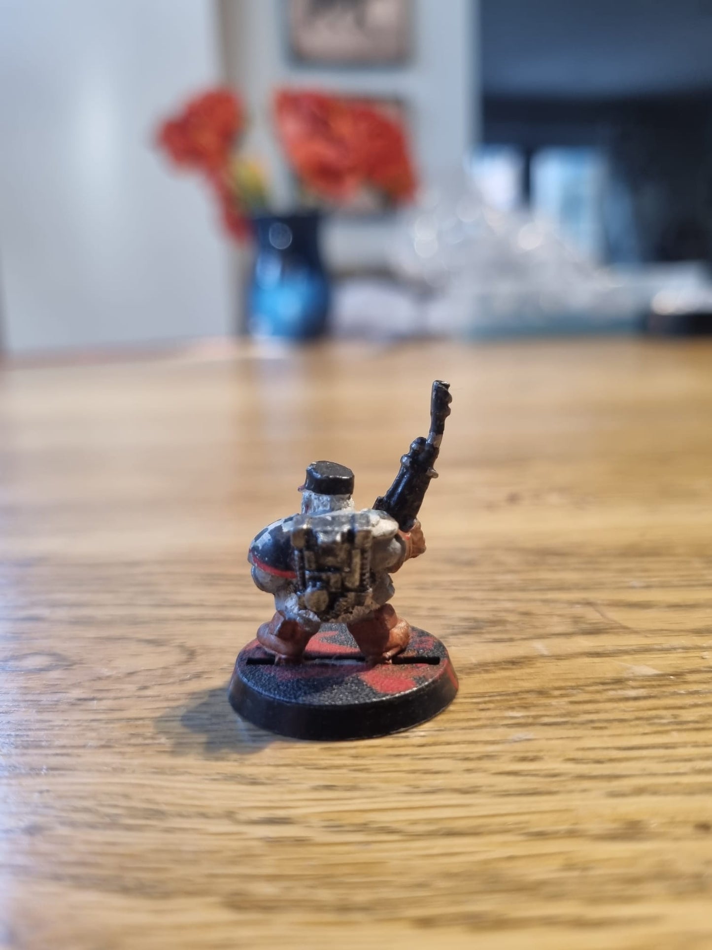 Warhammer 40k Classic METAL Squats Medic lasgun OOP